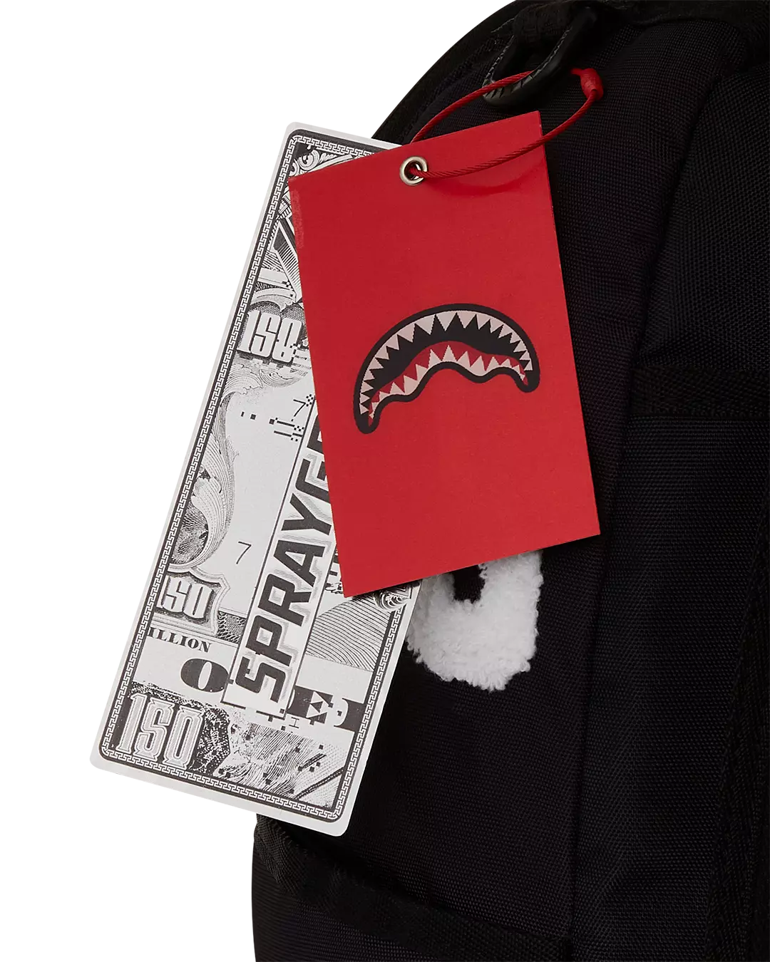 Sprayground Air Johannsen Backpack - BLACK/RED