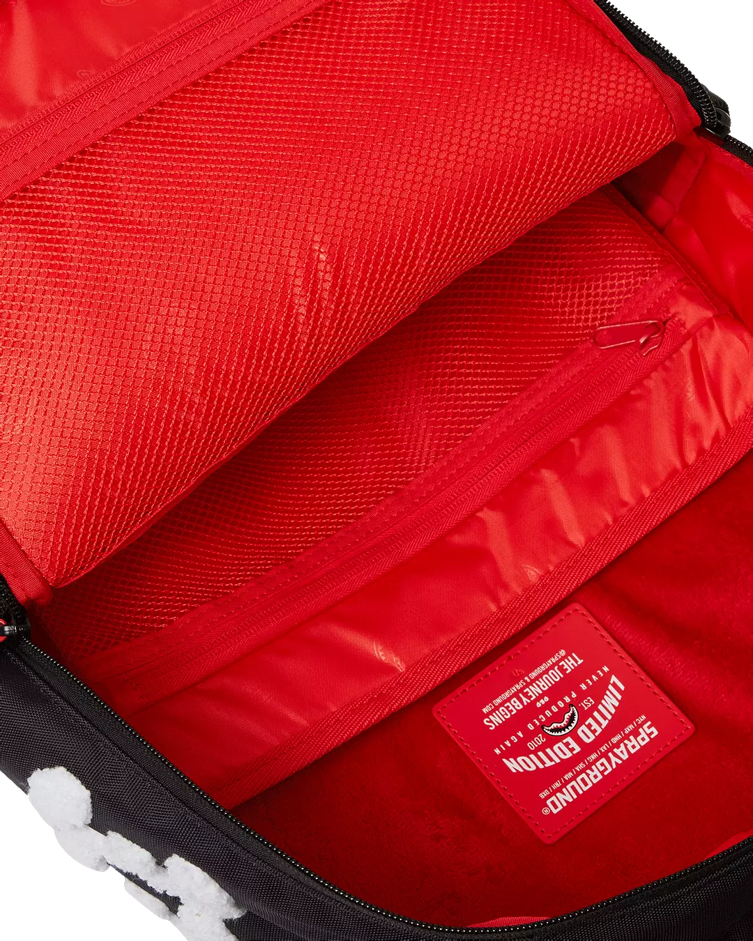 Sprayground Air Johannsen Backpack - BLACK/RED