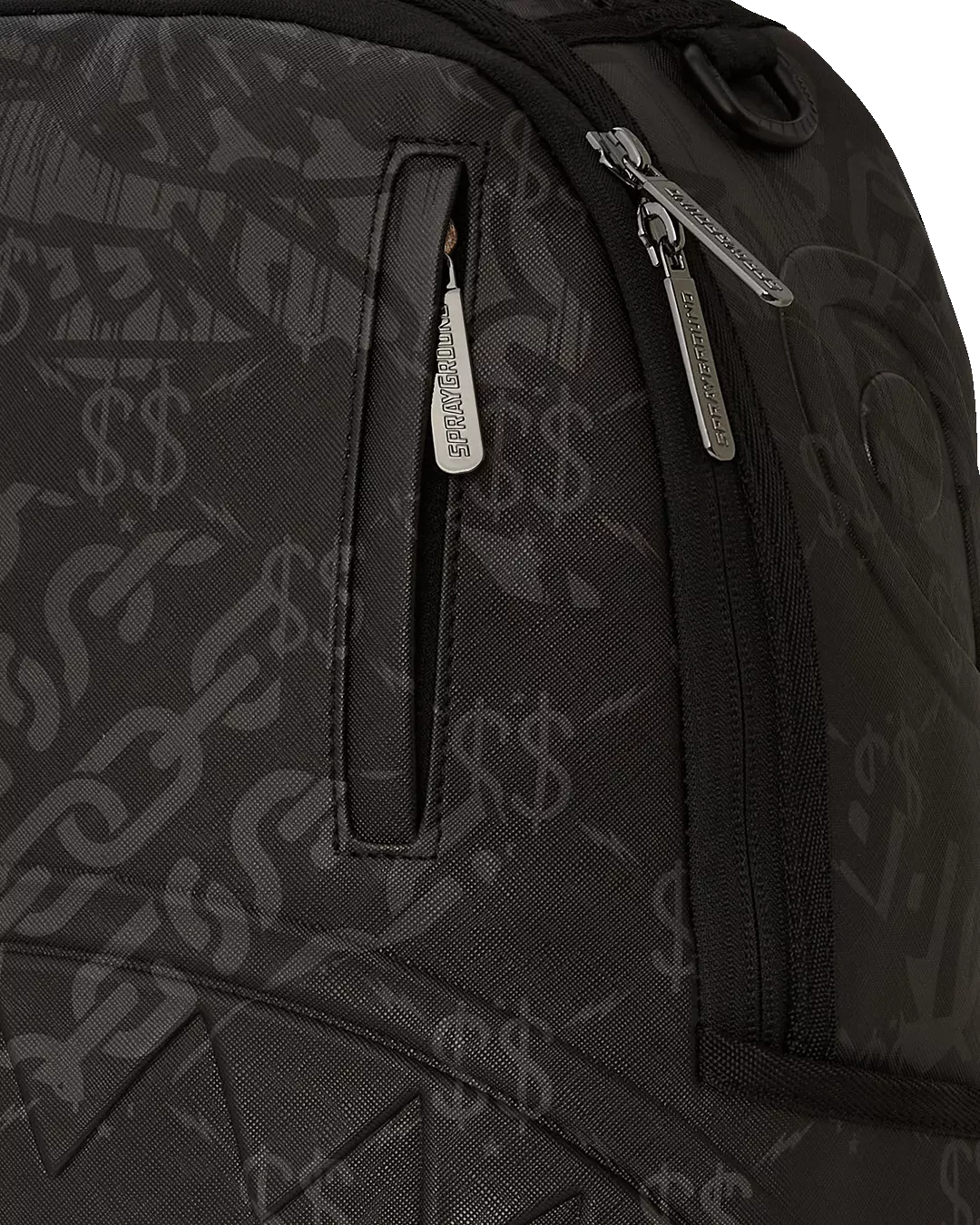 Sprayground 3AM Check Backpack - BLACK