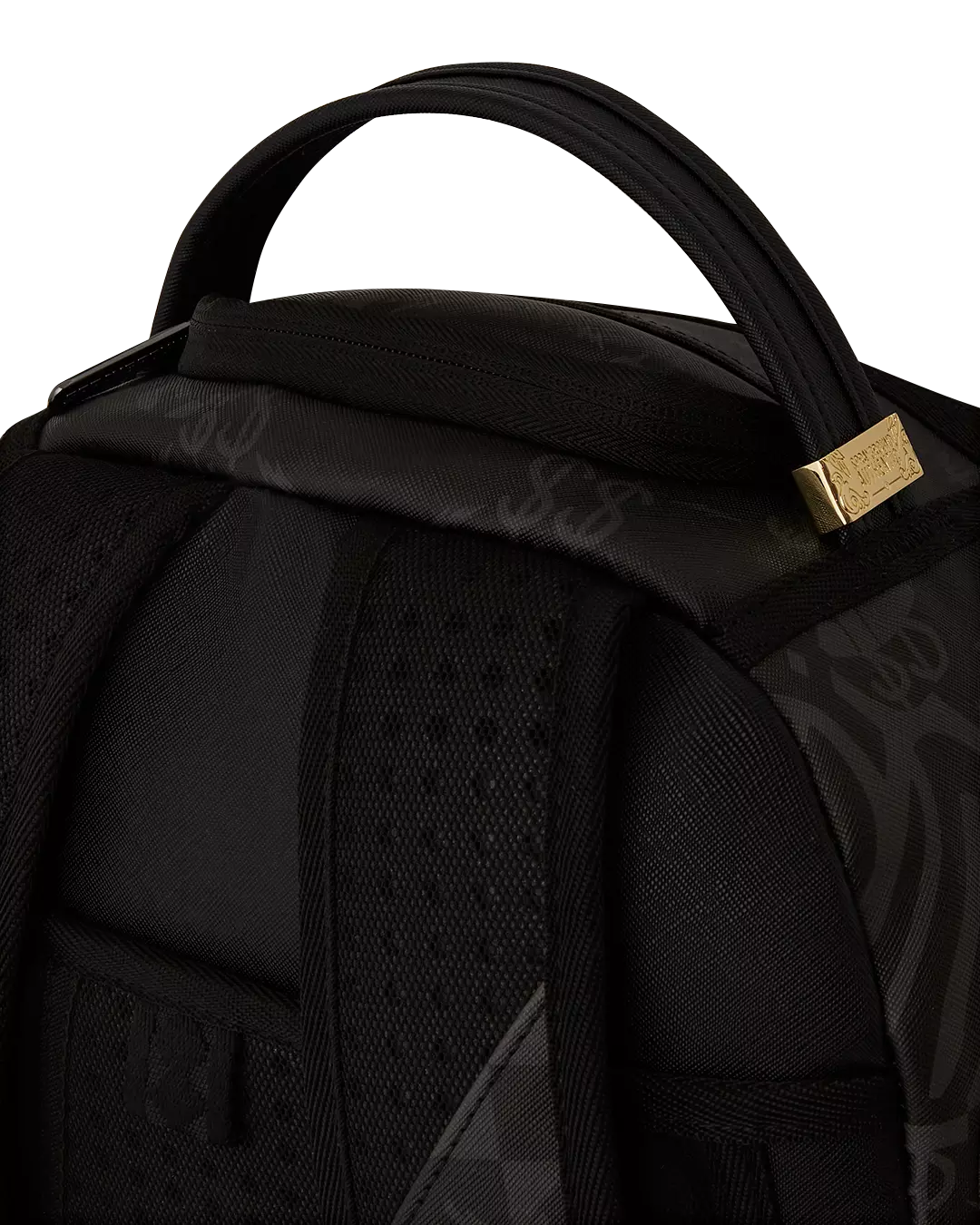 Sprayground 3AM Check Backpack - BLACK