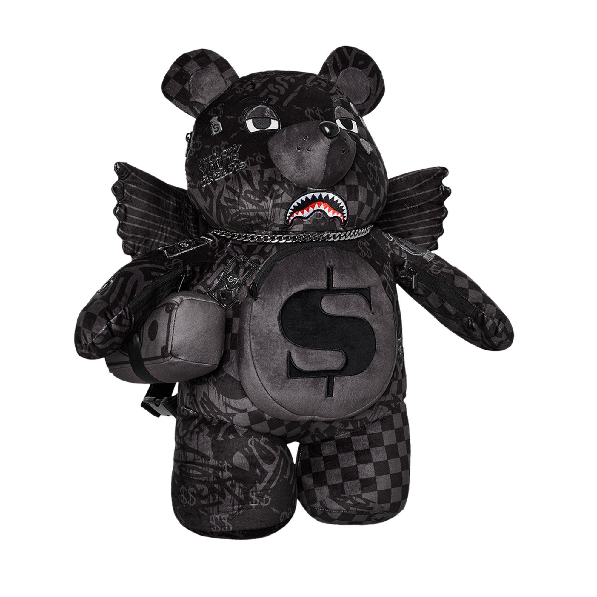 バッグ SPRAYGROUND] 3amCheckTeddy Bear Backpack Sprayground 3AM Check Bear Backpack | Hibbett