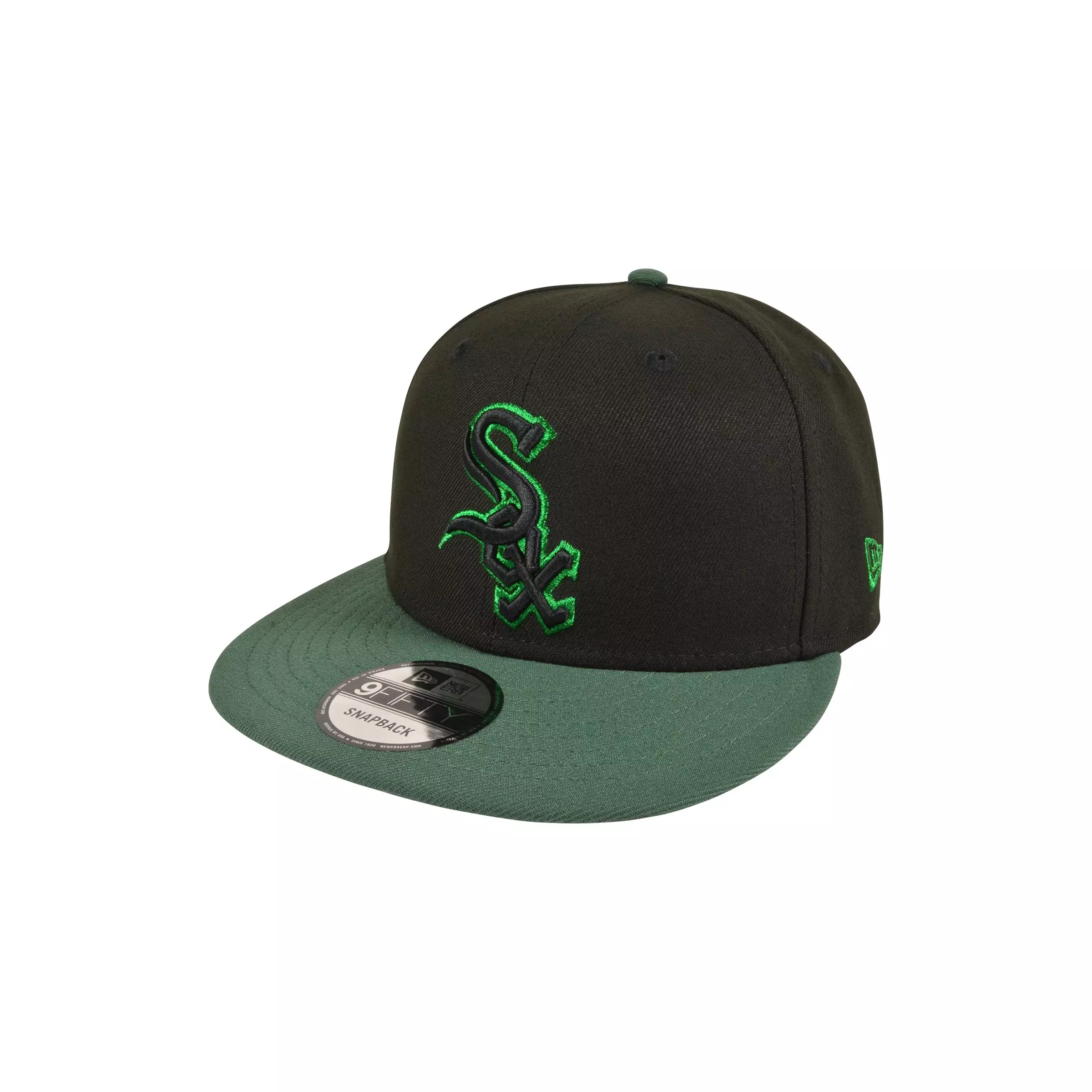 New Era Chicago White Sox 9FIFTY 2005 World Series Snapback-Black/Pine Green - BLACK/GREEN