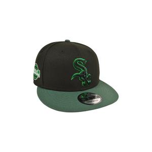 New Era Chicago White Sox 9FIFTY 2005 World Series Snapback Hat-Black/Pine Green