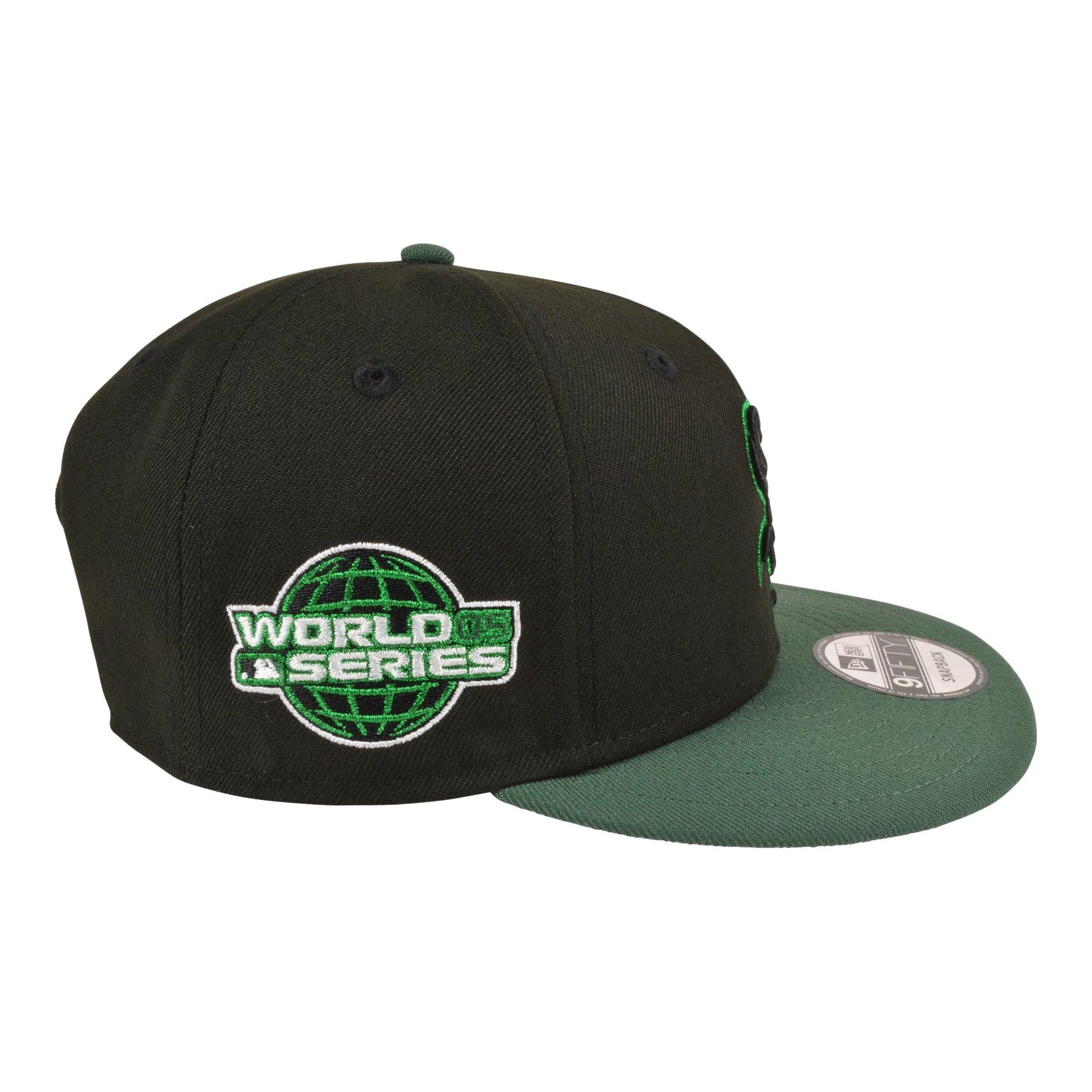 New Era Chicago White Sox 9FIFTY 2005 World Series Snapback-Black/Pine Green
