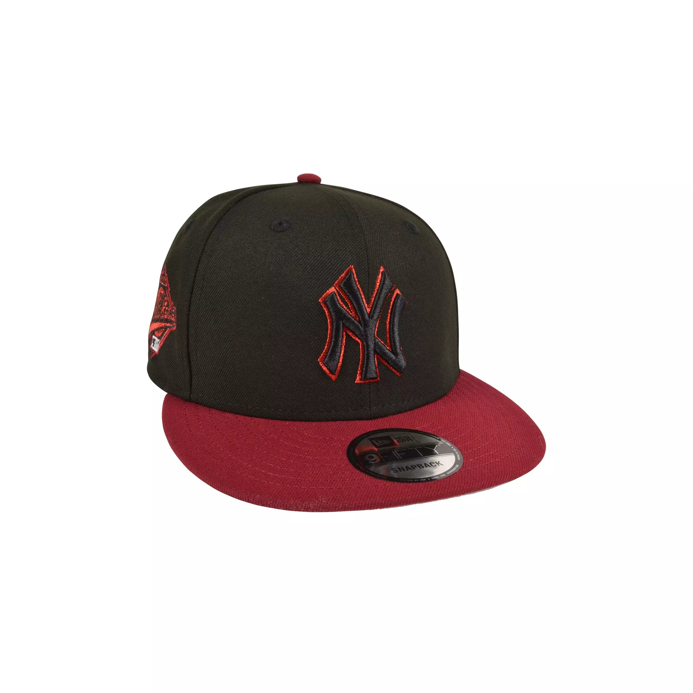 New Era New York Yankees 9FIFTY 1996 World Series Snapback Hat-Black/Red - BLACK/RED