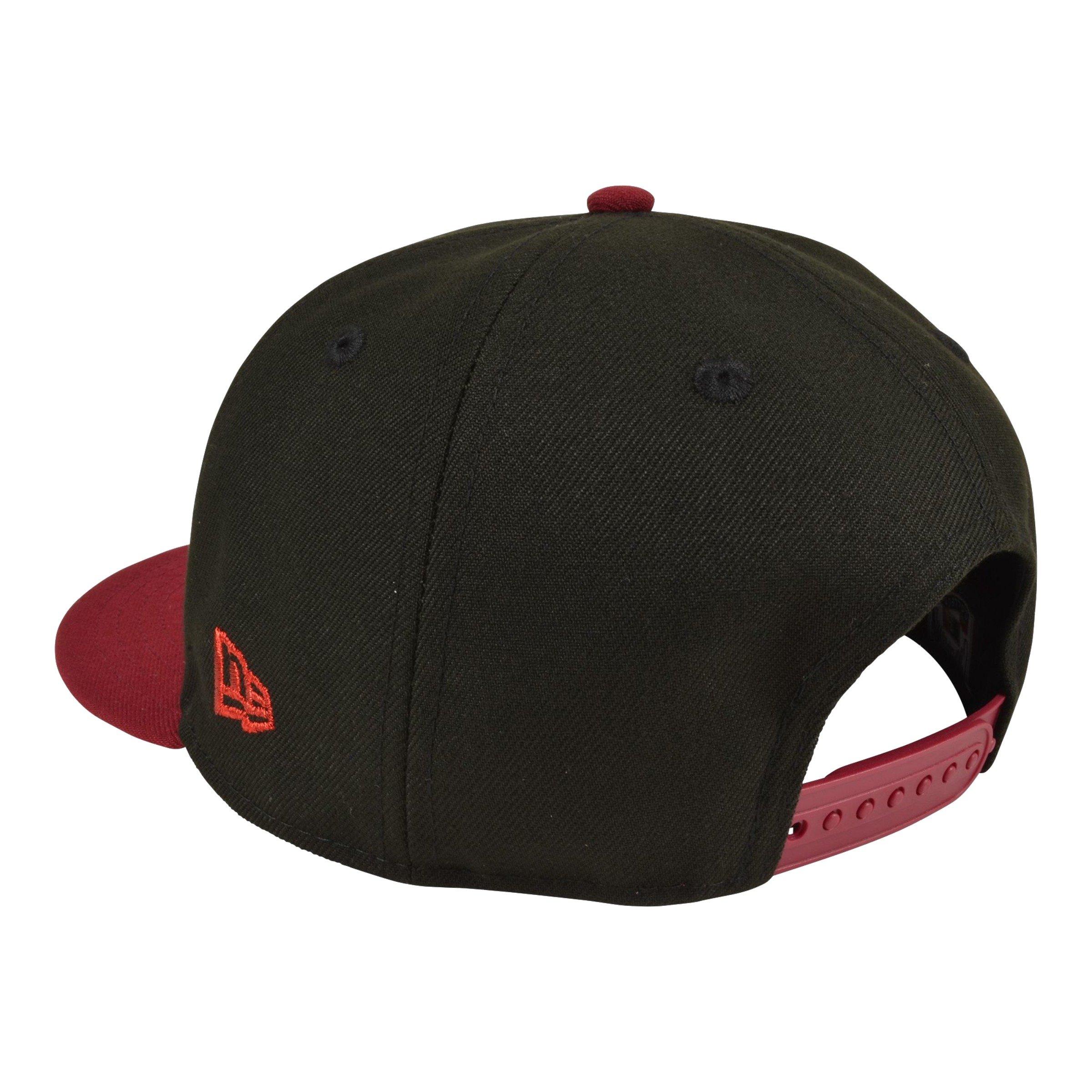 New Era New York Yankees 9FIFTY 1996 World Series Snapback Hat-Black/Red - BLACK/RED Thumbnail View 4