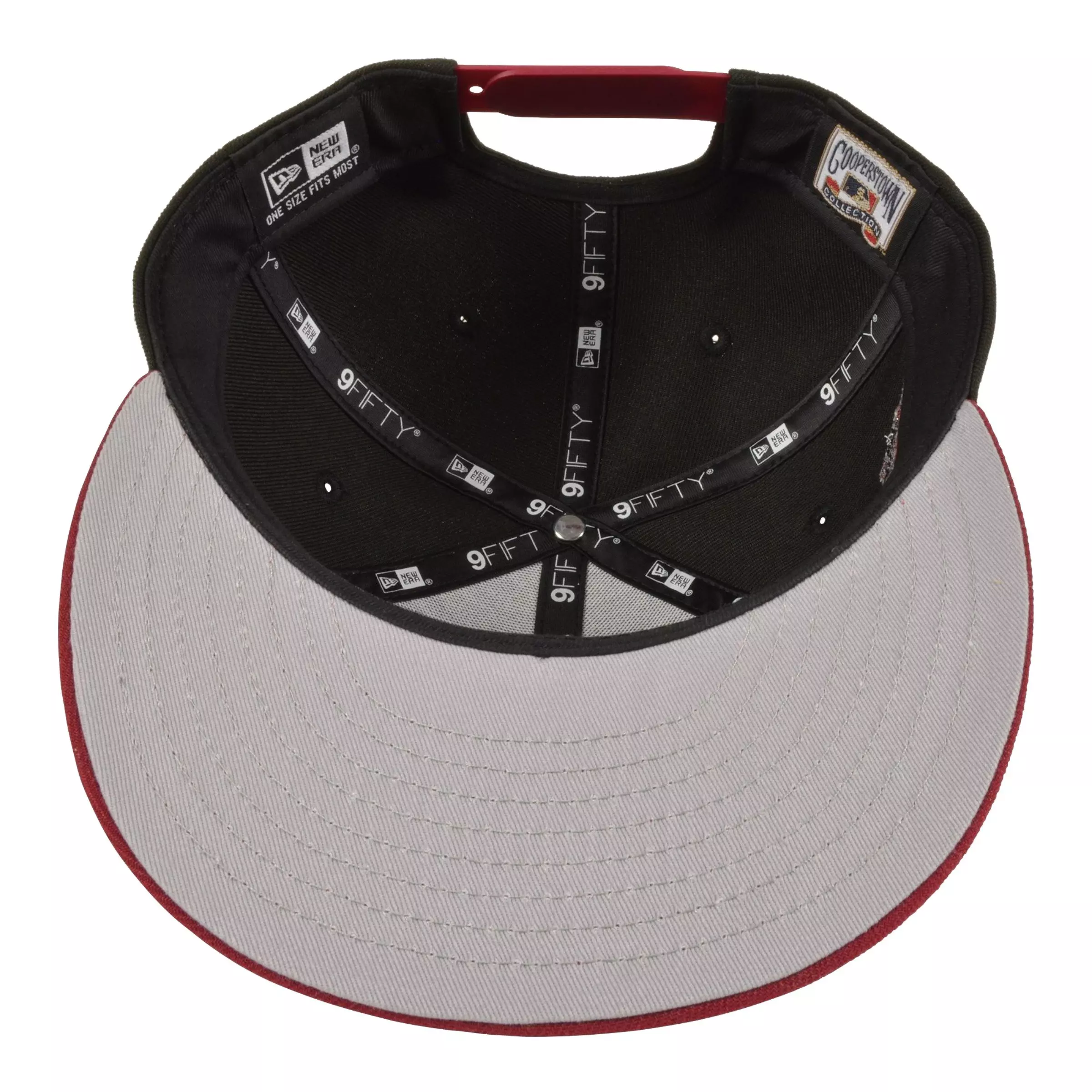 New Era New York Yankees 9FIFTY 1996 World Series Snapback Hat-Black/Red - BLACK/RED