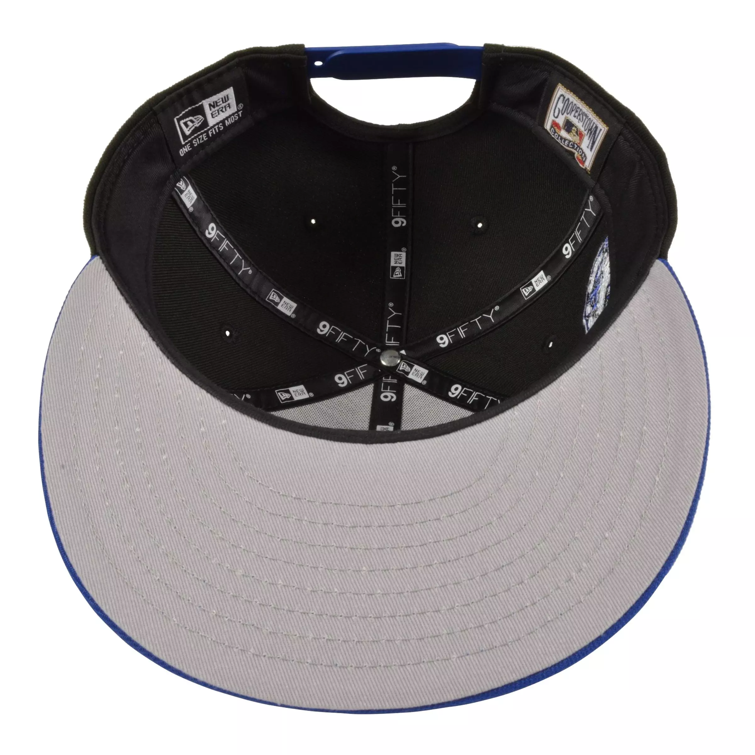 New Era Los Angeles Dodgers 9FIFTY 60th Anniversary Snapback-Black/Royal - BLACK/ROYAL