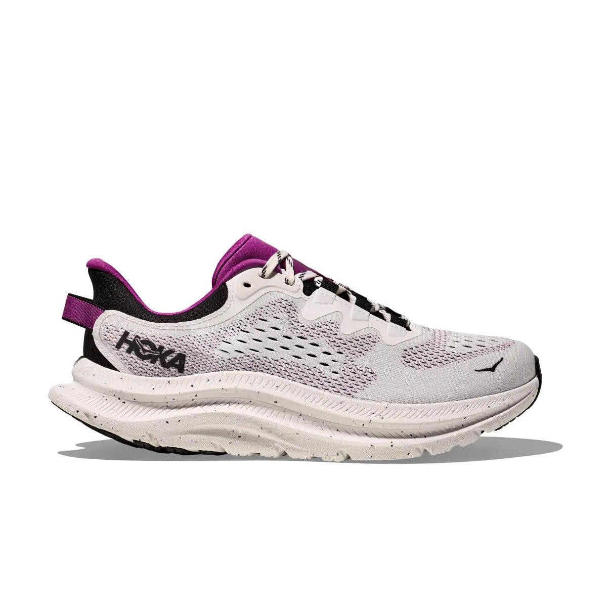 Hoka Kawana 2 "White/Wildflower" Women's Running Shoe - WHITE/WILDFLOWER Thumbnail View 1