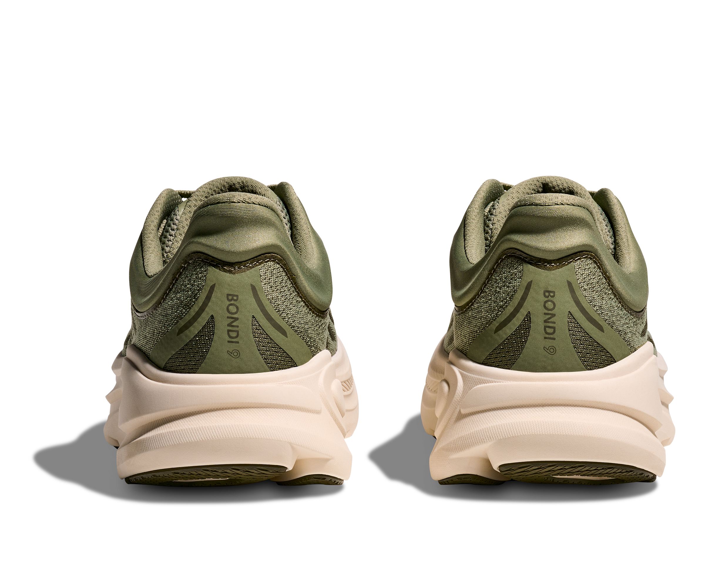 Hoka Bondi 9 "Sea Moss/Eucalyptus" Men's Running Shoe - Sea Moss/Eucalyptus Thumbnail View 6