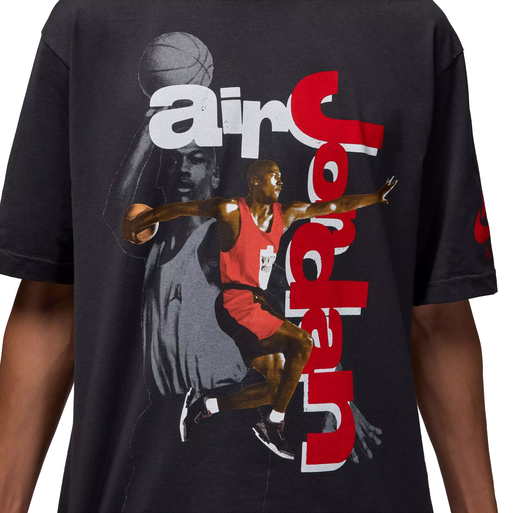 Jordan Men's Statement 1985 Tee - BLACK/GREY/RED