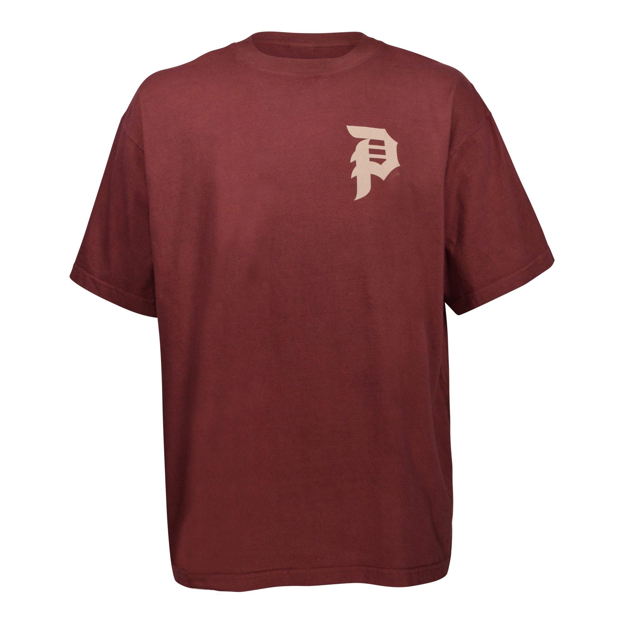 Primitive Men's Valor 2 Tee - BURGUNDY Thumbnail View 1