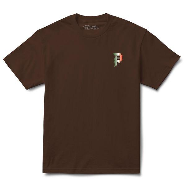 Primitive Men's Por Vida Tee - BROWN Thumbnail View 2