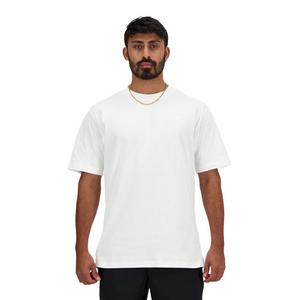 New Balance Men's Athletics Cotton Tee-White
