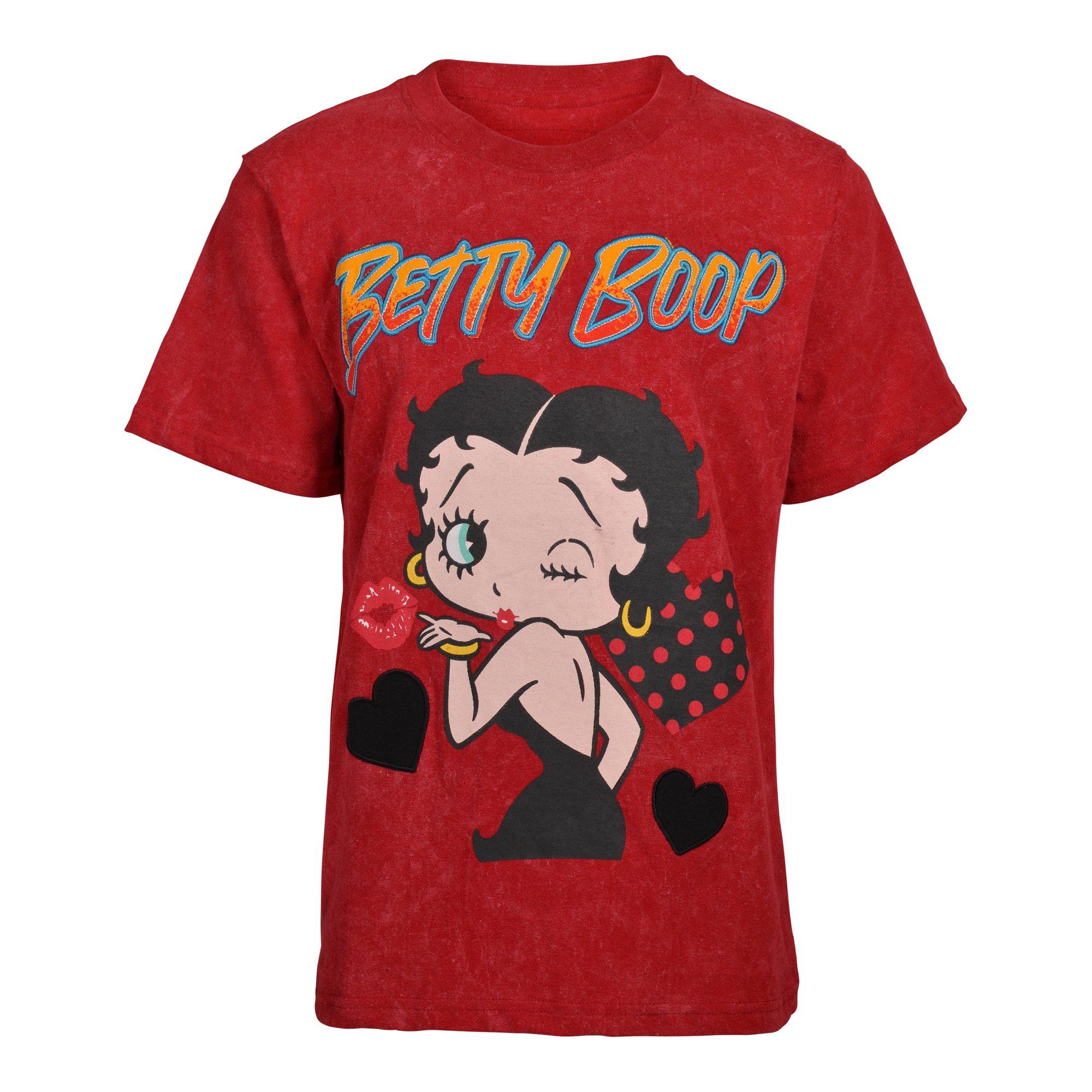 Reason Big Girls' Betty Boop Tee Red