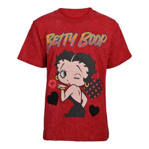 Reason Big Girls' Betty Boop Tee - Red