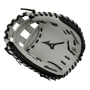 Mizuno Franchise 34" Fastpitch Catchers Mitt - Grey/Black