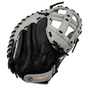 Mizuno Franchise 34" Fastpitch Catchers Mitt - Grey/Black