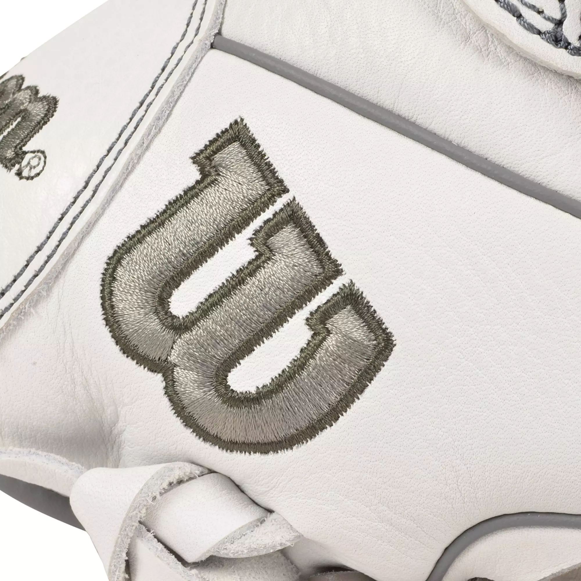 Wilson A700 SMU 12" Softball Fielders Glove - White - WHITE/GREY