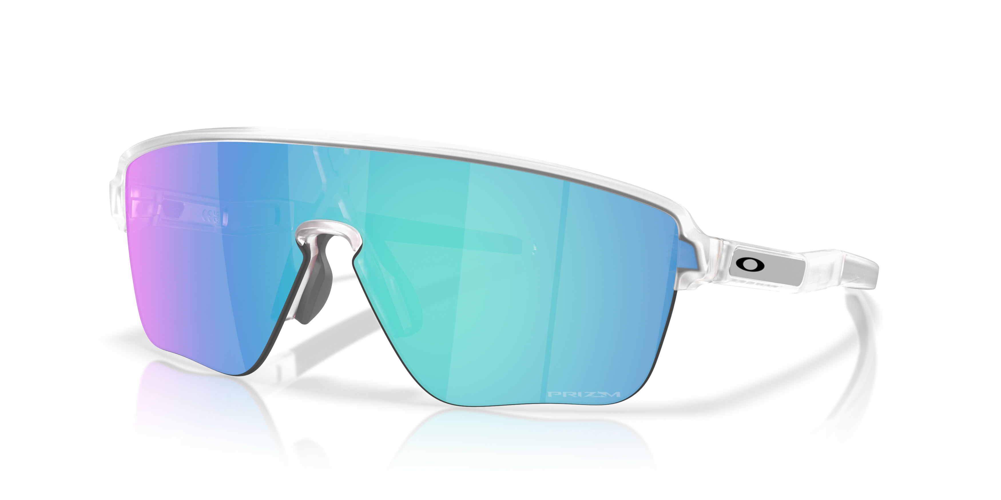 Oakley Corridor Sunglasses-White/Blue - WHITE/BLUE Thumbnail View 4