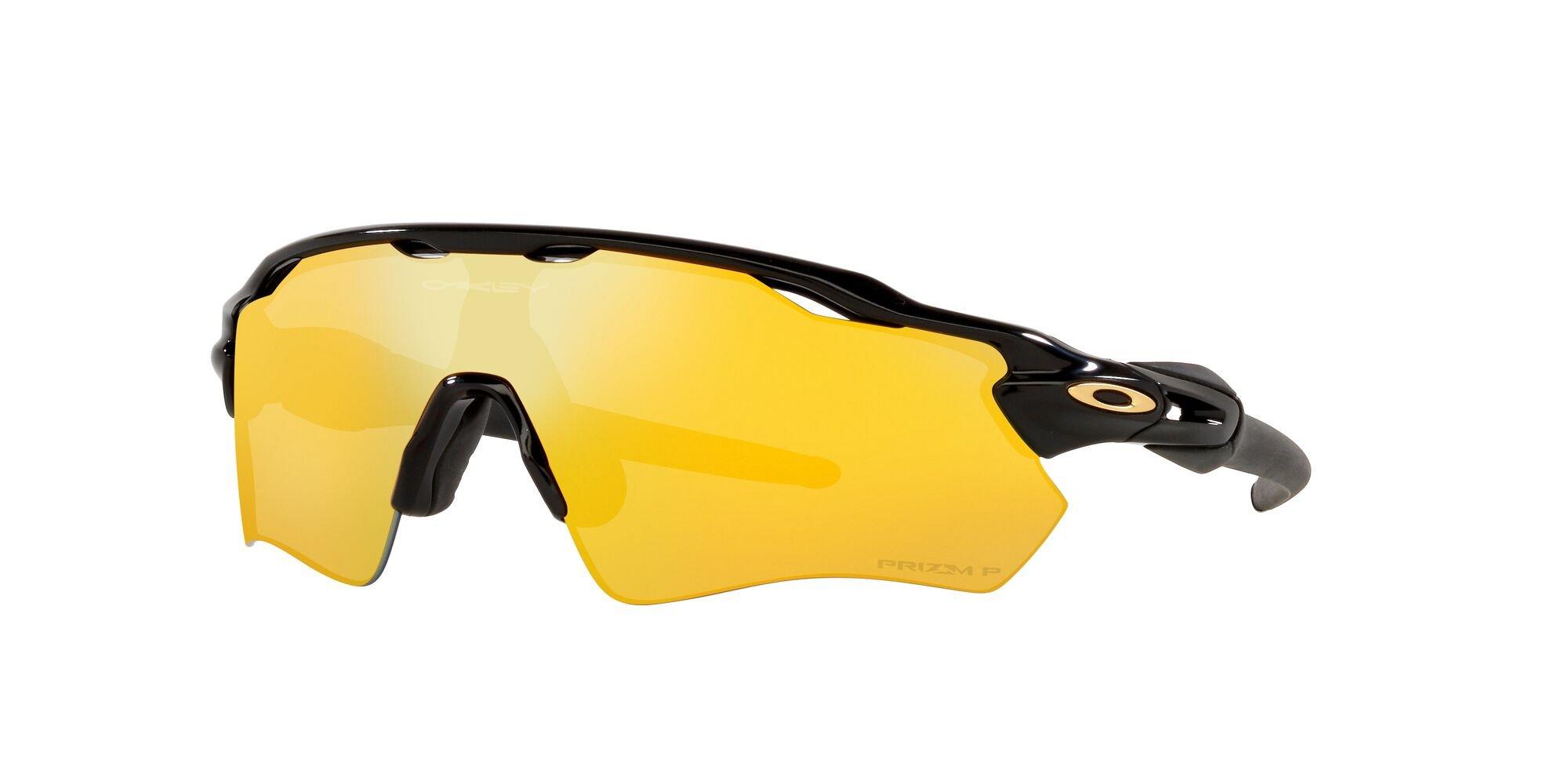 Oakley Radar EV Path Sunglasses - BLACK/GOLD Thumbnail View 1
