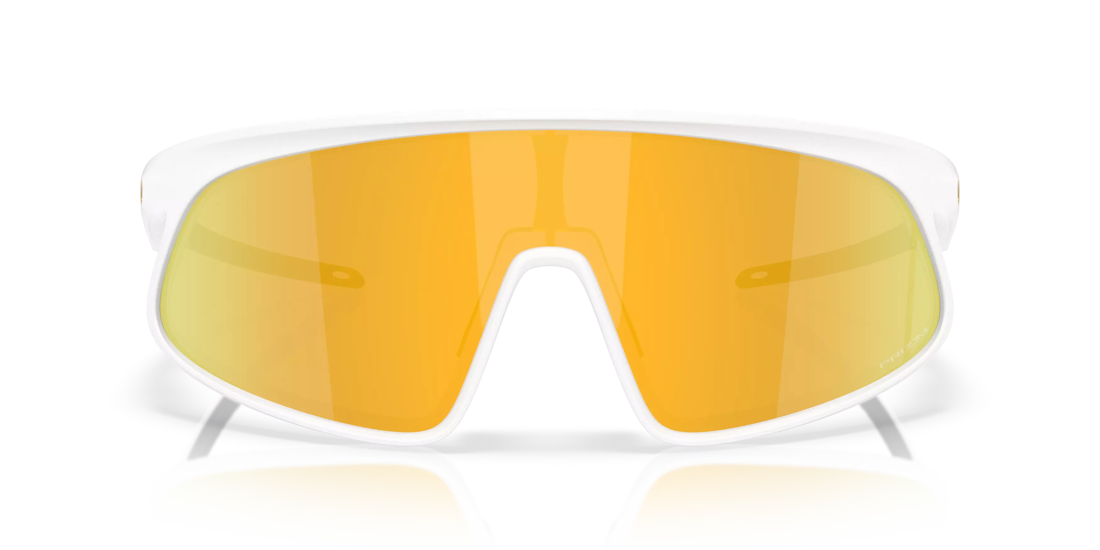 Oakley RSLV Sunglasses - WHITE/GOLD