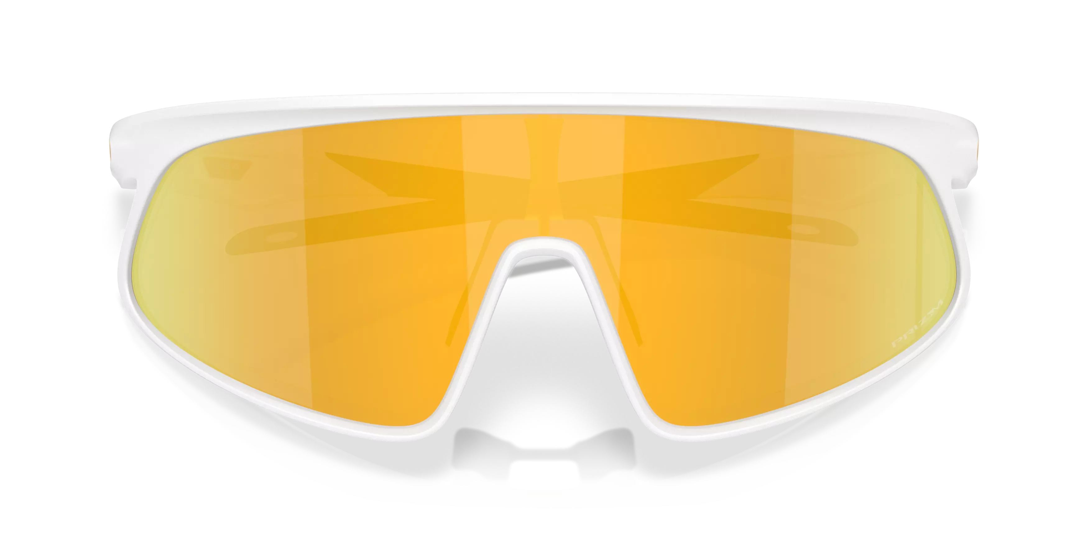 Oakley RSLV Sunglasses - WHITE/GOLD