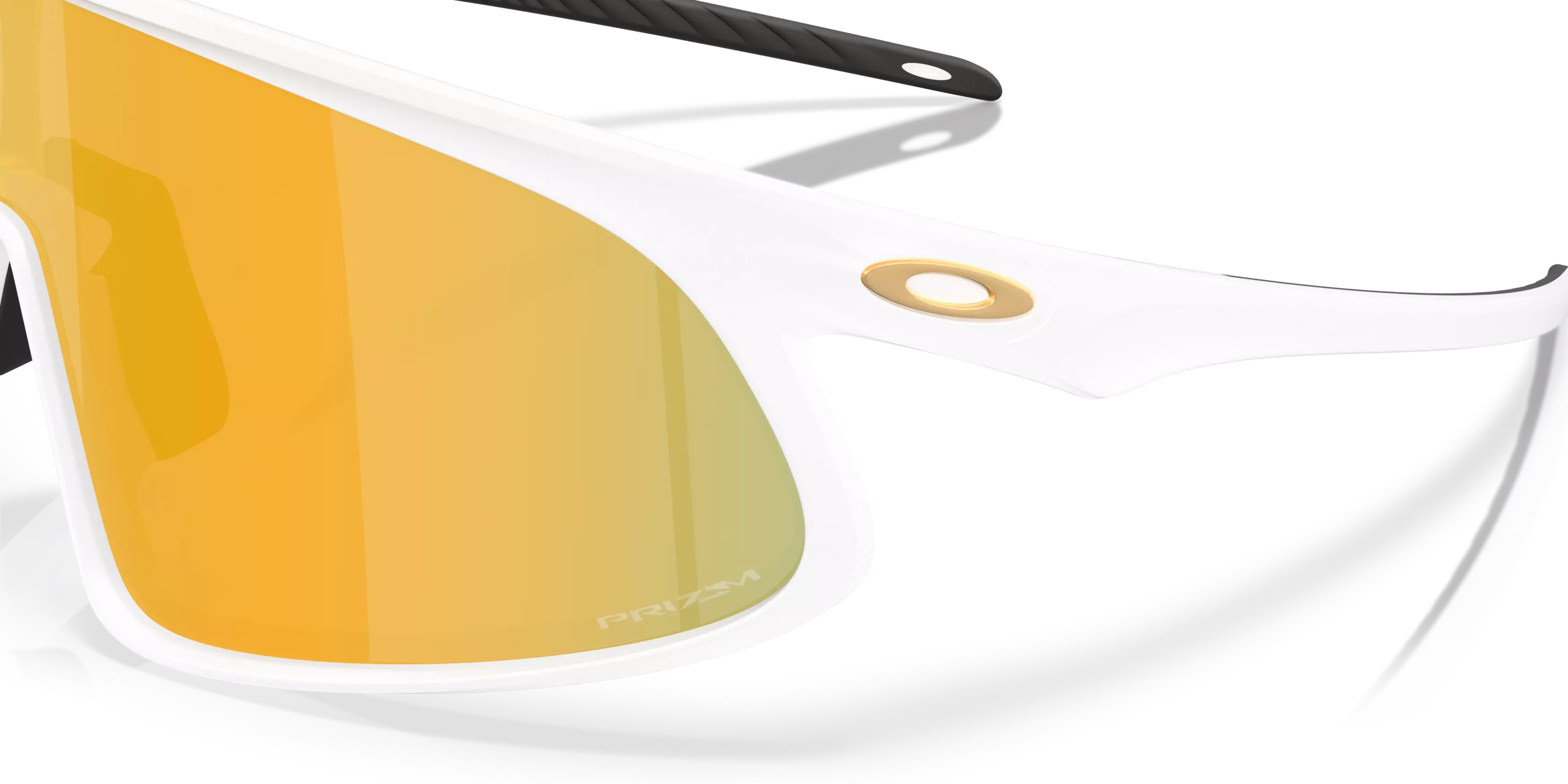 Oakley RSLV Sunglasses - WHITE/GOLD