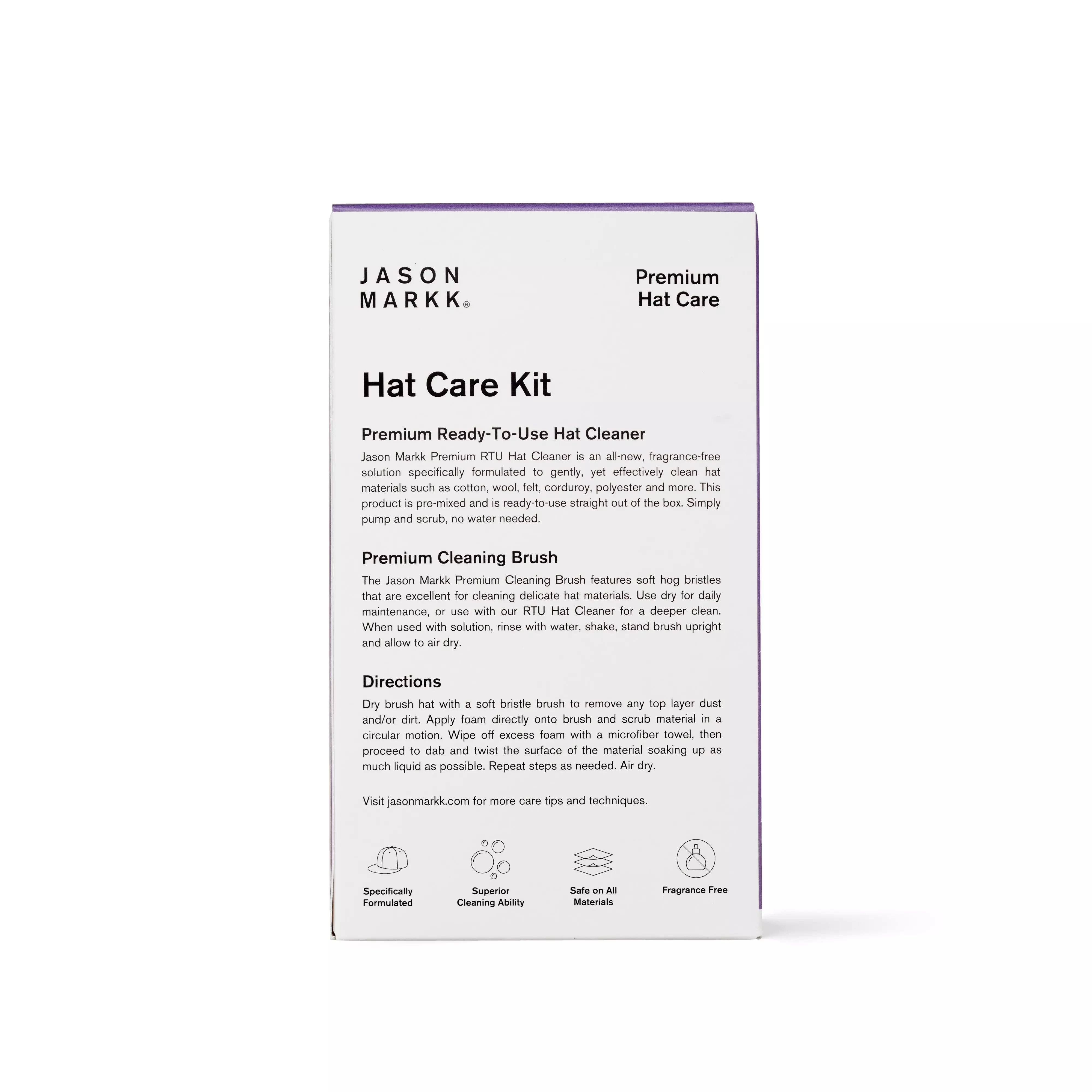 Jason Markk Hat Care Kit - AS SHOWN