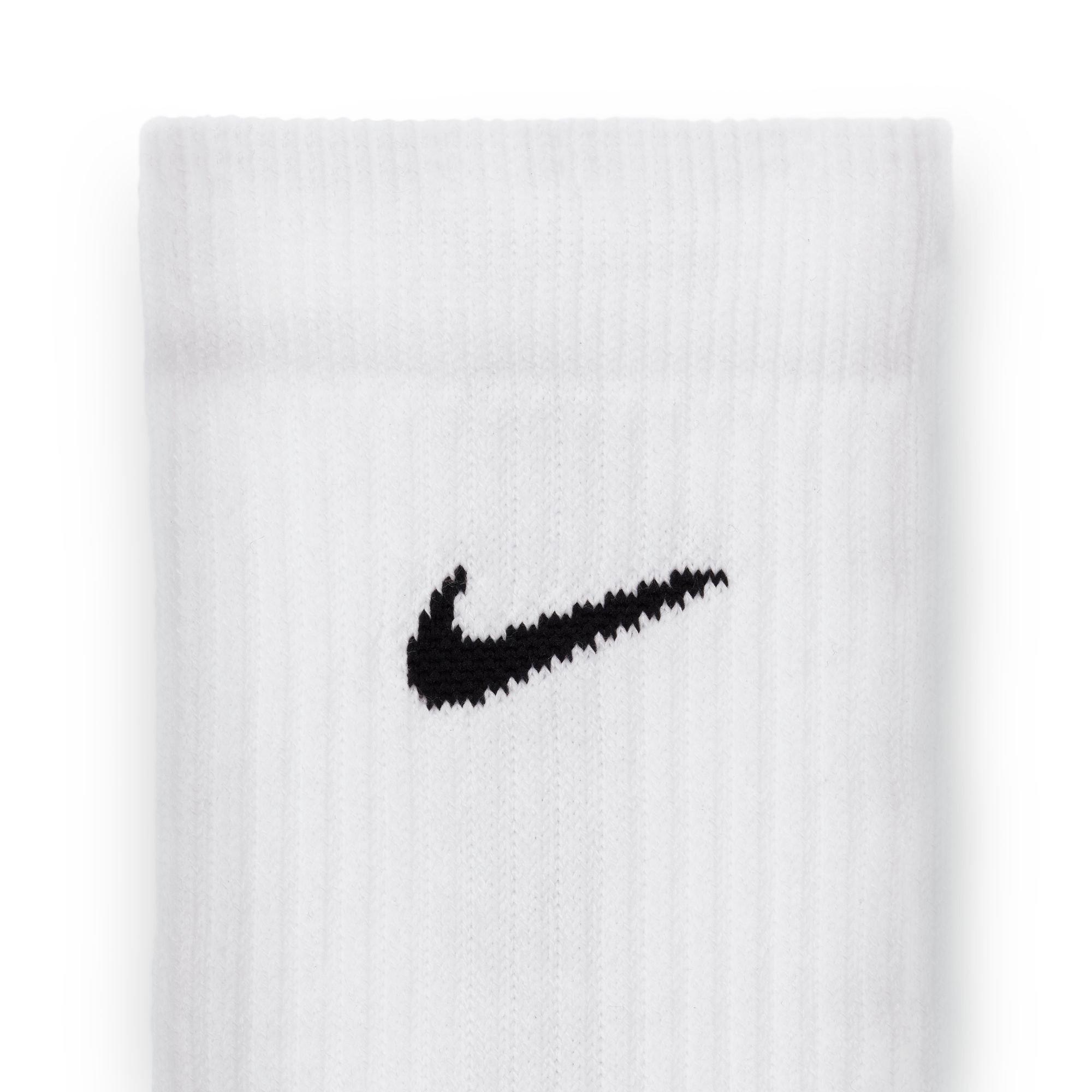 Nike Elite 2.0 White/Black Basketball Crew Socks