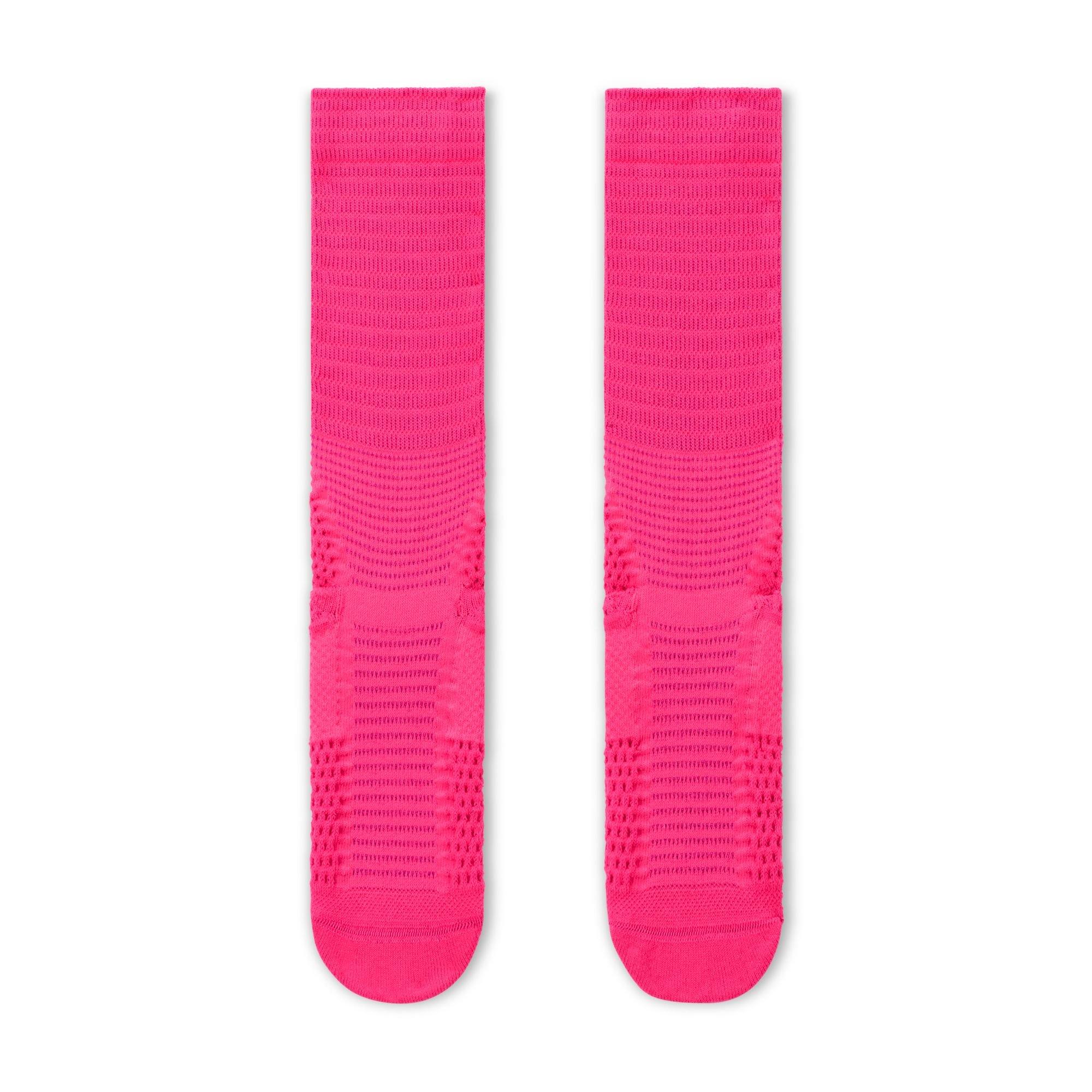 Nike Elite 2.0 Pink Basketball Crew Socks