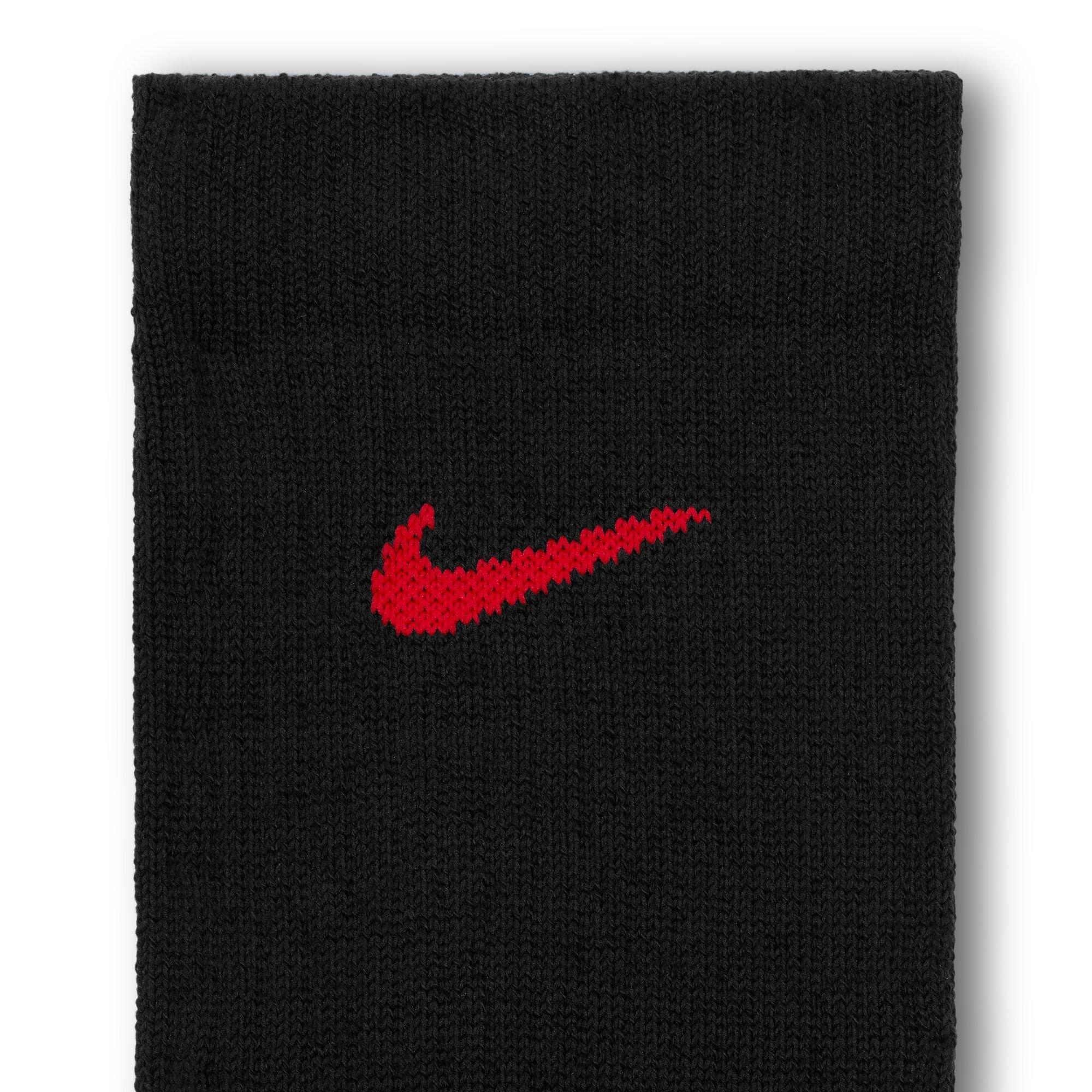 Nike Elite 2.0 Black/Red Basketball Crew Socks