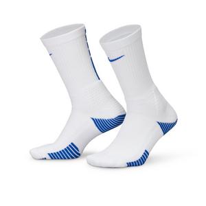 Nike Elite 2.0 Basketball Crew Socks - White/Royal