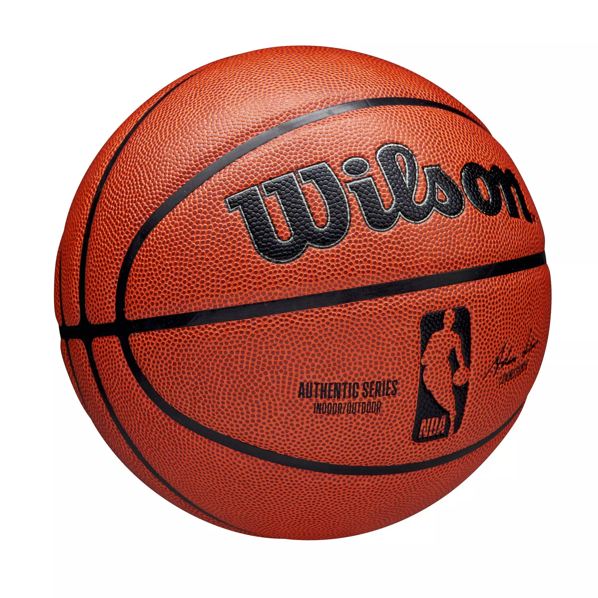 Wilson NBA Authentic Indoor/Outdoor Basketball - ORANGE