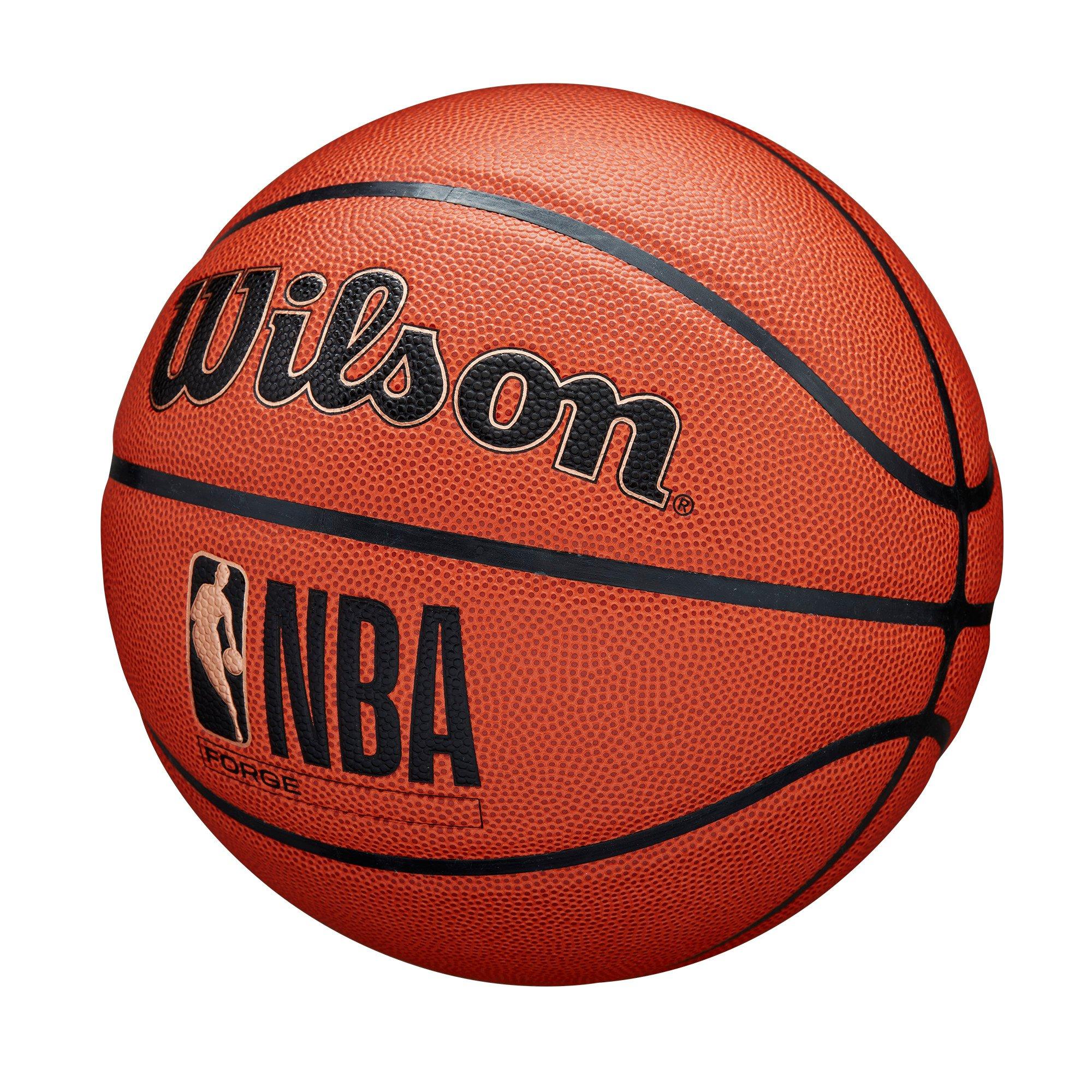 Wilson NBA Forge 27.5 Basketball - ORANGE Thumbnail View 3