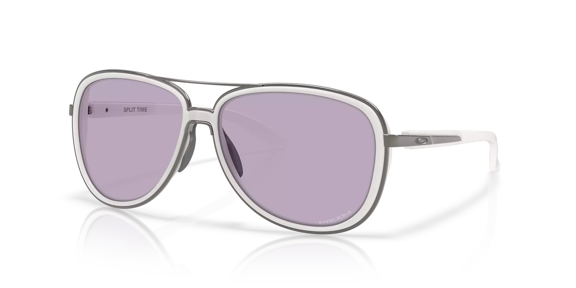 Oakley Split Time Sunglasses - WHITE