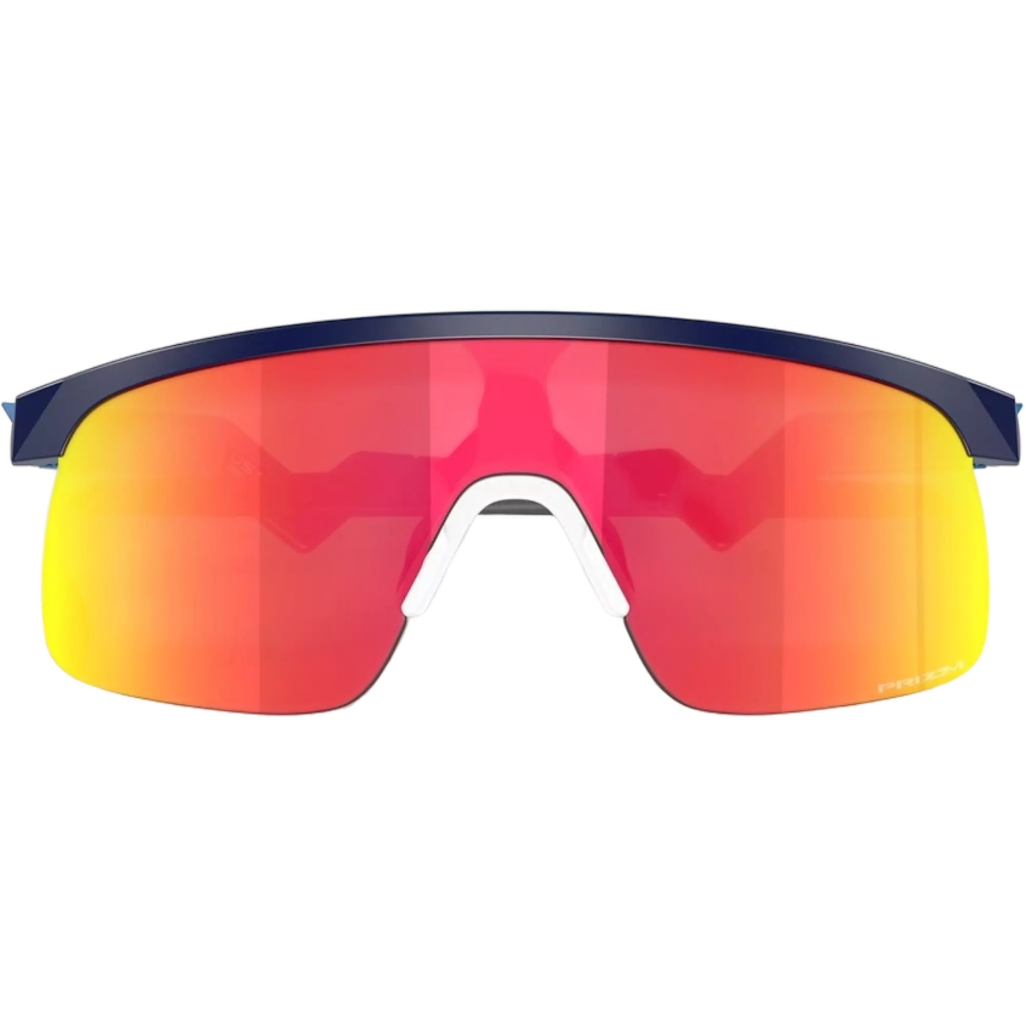 Oakley Youth Resistor Prizm Ruby Sunglasses - Matte Navy - BLUE