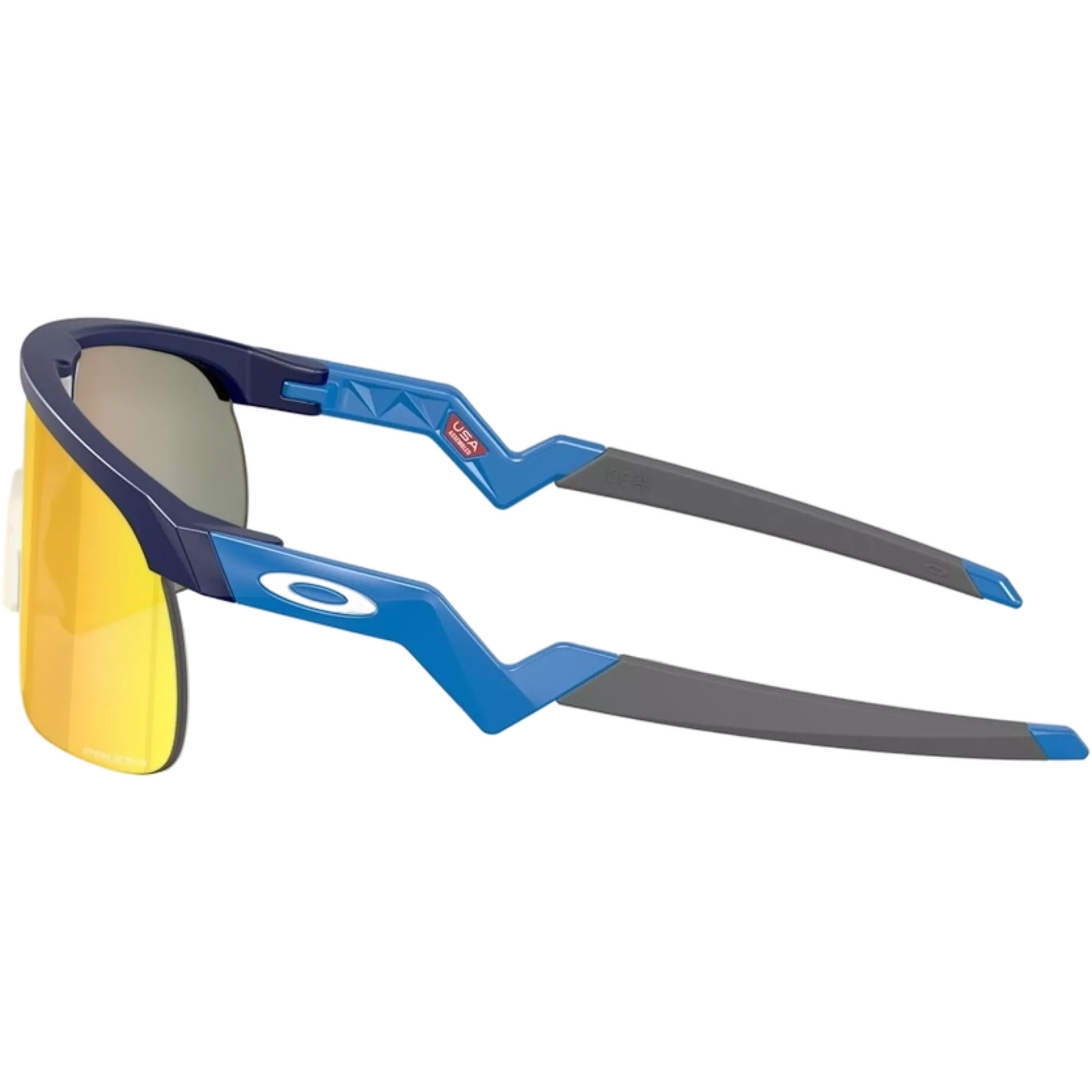 Oakley Youth Resistor Prizm Ruby Sunglasses - Matte Navy - BLUE
