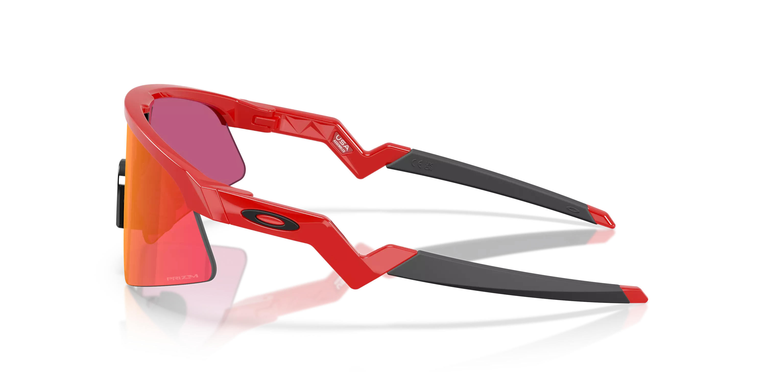 Oakley Youth Resistor Sweep Prizm Field Sunglasses  Redline - RED