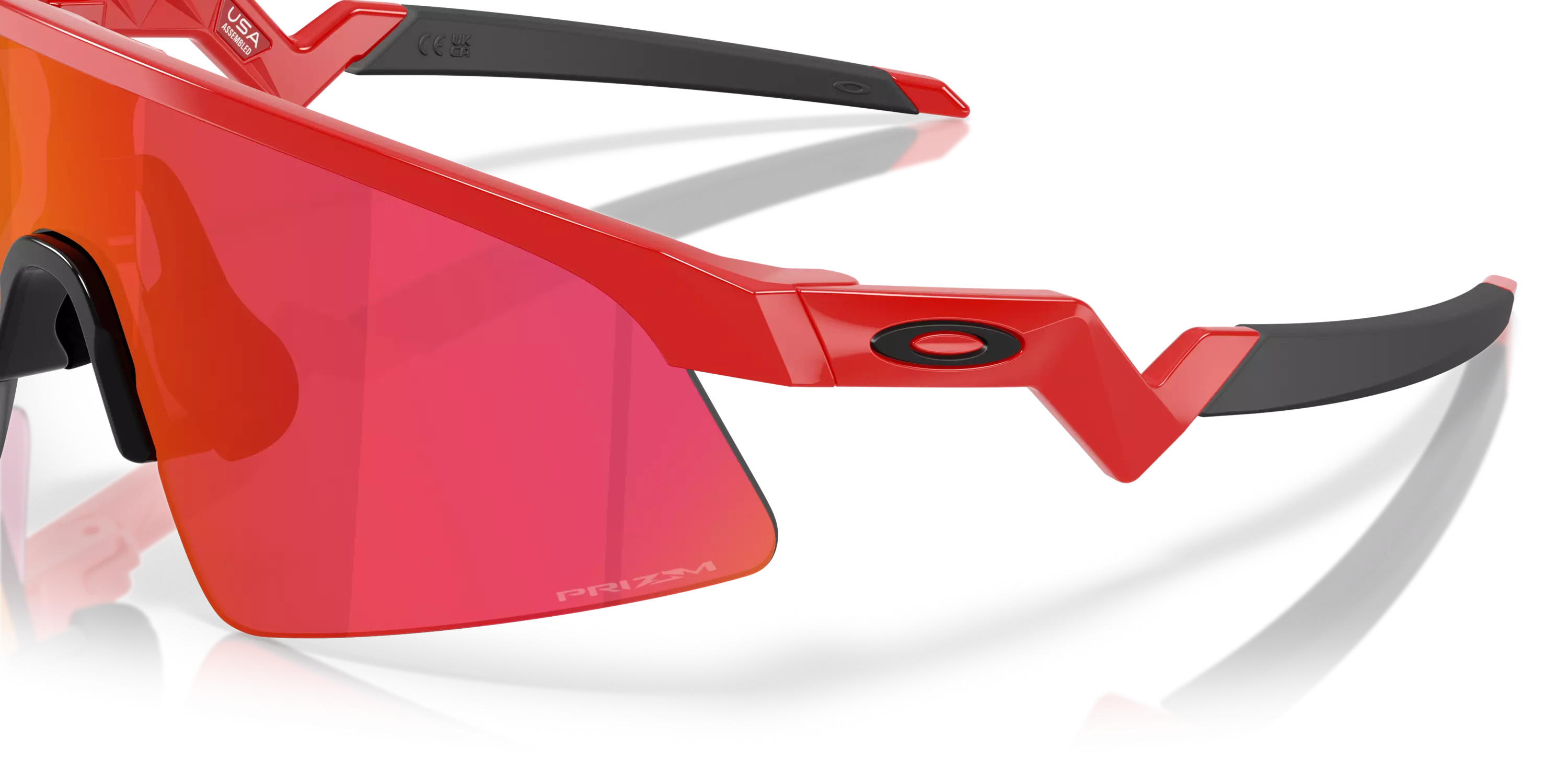 Oakley Youth Resistor Sweep Prizm Field Sunglasses  Redline - RED