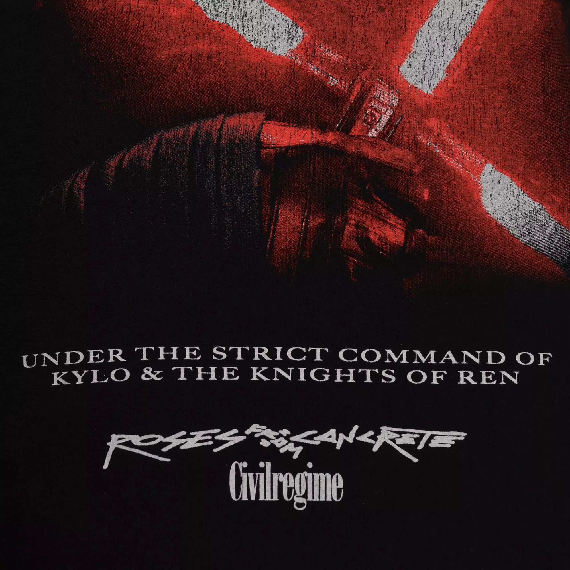 Civil Regime Men's Star Wars Knights Of Ren Tee - BLACK