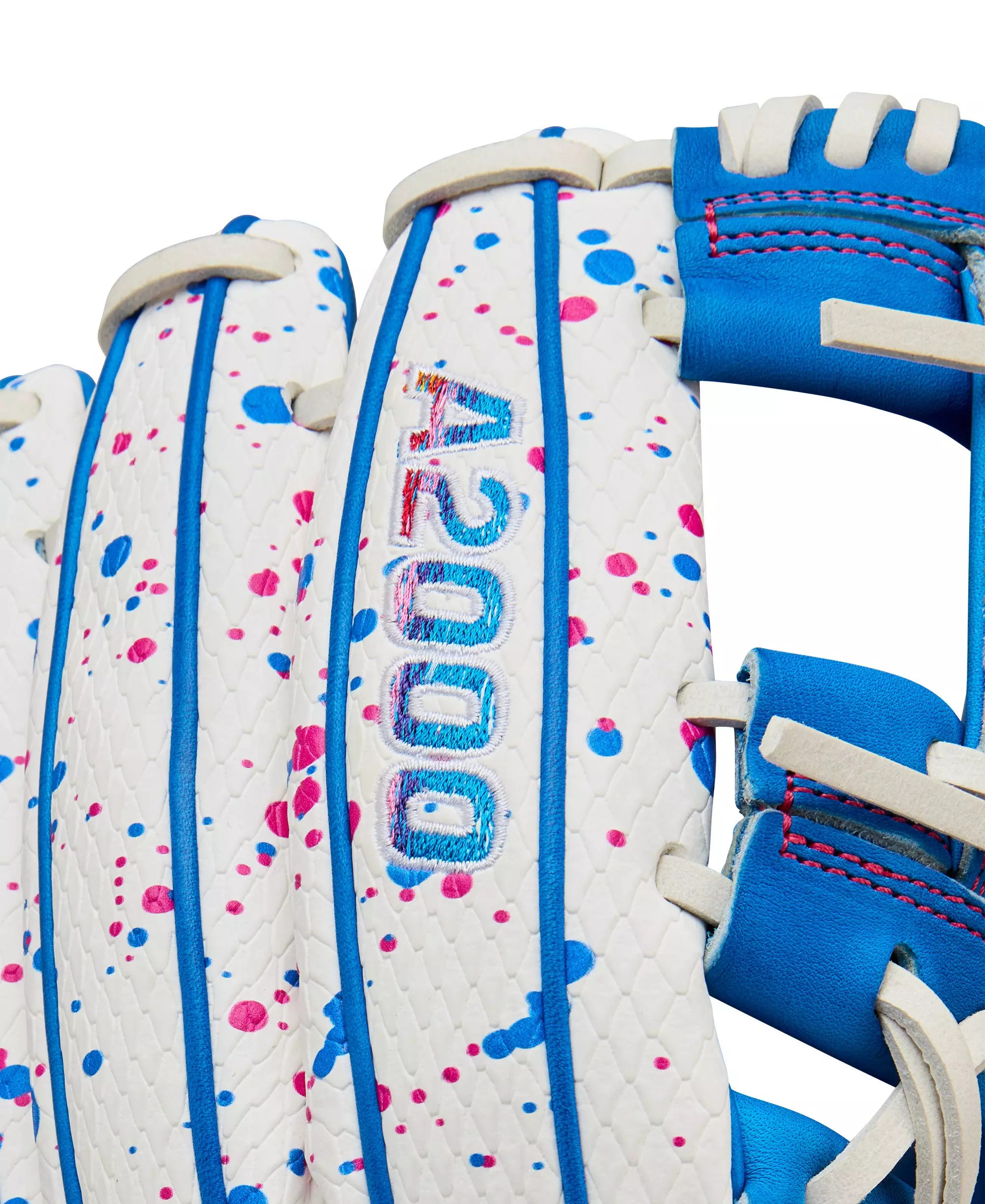 Wilson A2000 H12SS 12” Love the Moment Infield Fastpitch Softball Glove 2025 - WHITE/BLUE/PINK