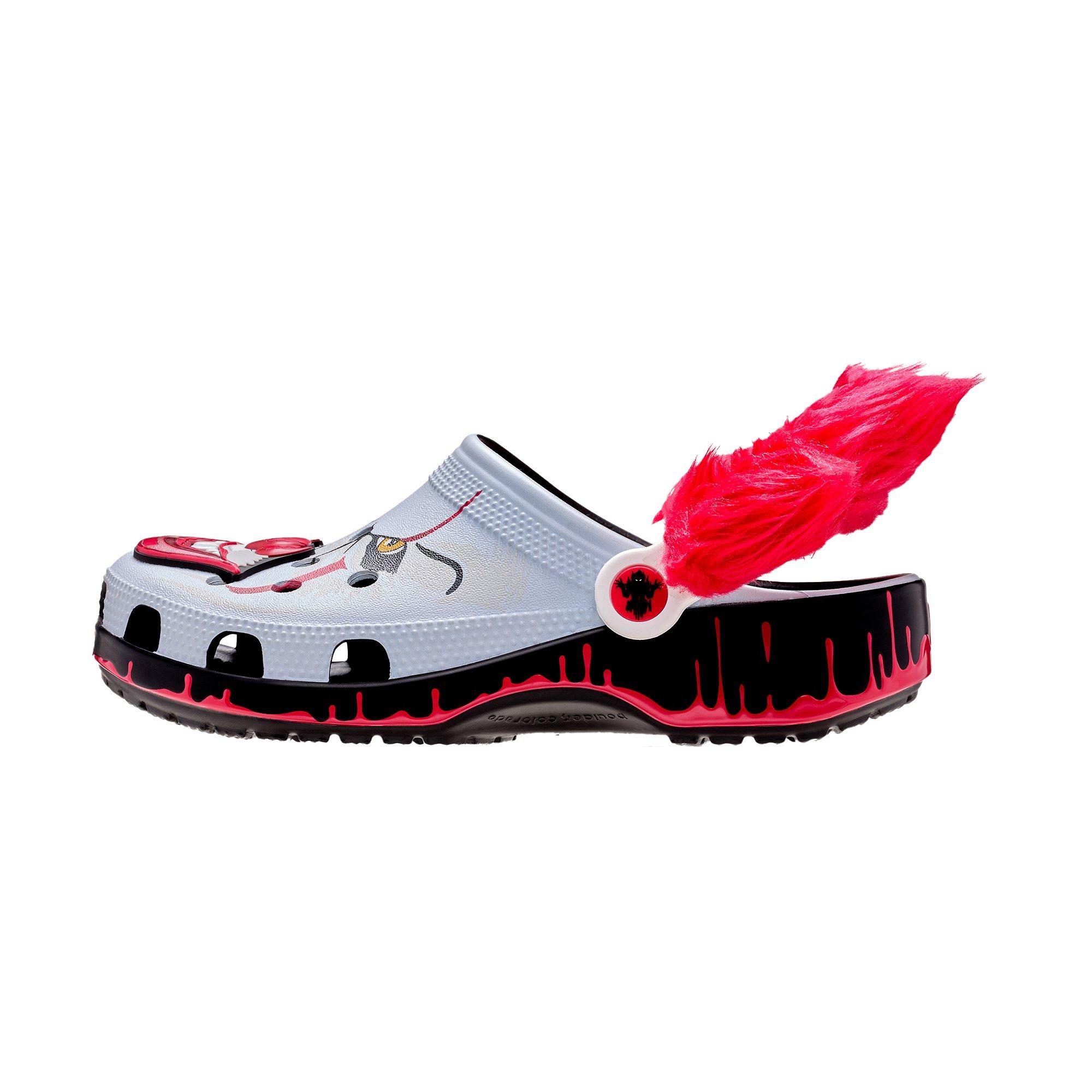 Crocs IT Chapter 2 "Pennywise" Classic Clog - WHITE/RED/BLACK Thumbnail View 4