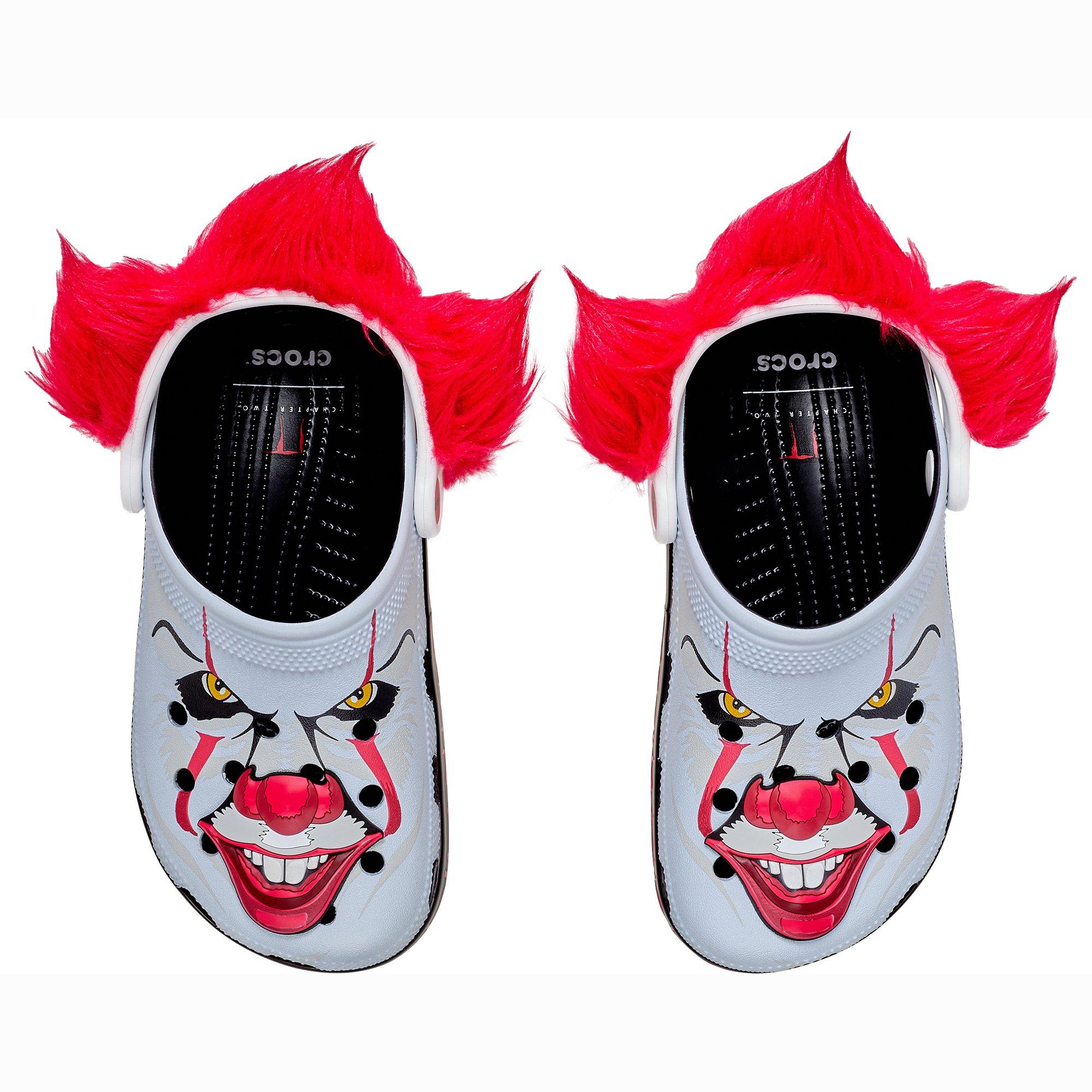 Crocs IT Chapter 2 "Pennywise" Classic Clog - WHITE/RED/BLACK Thumbnail View 6