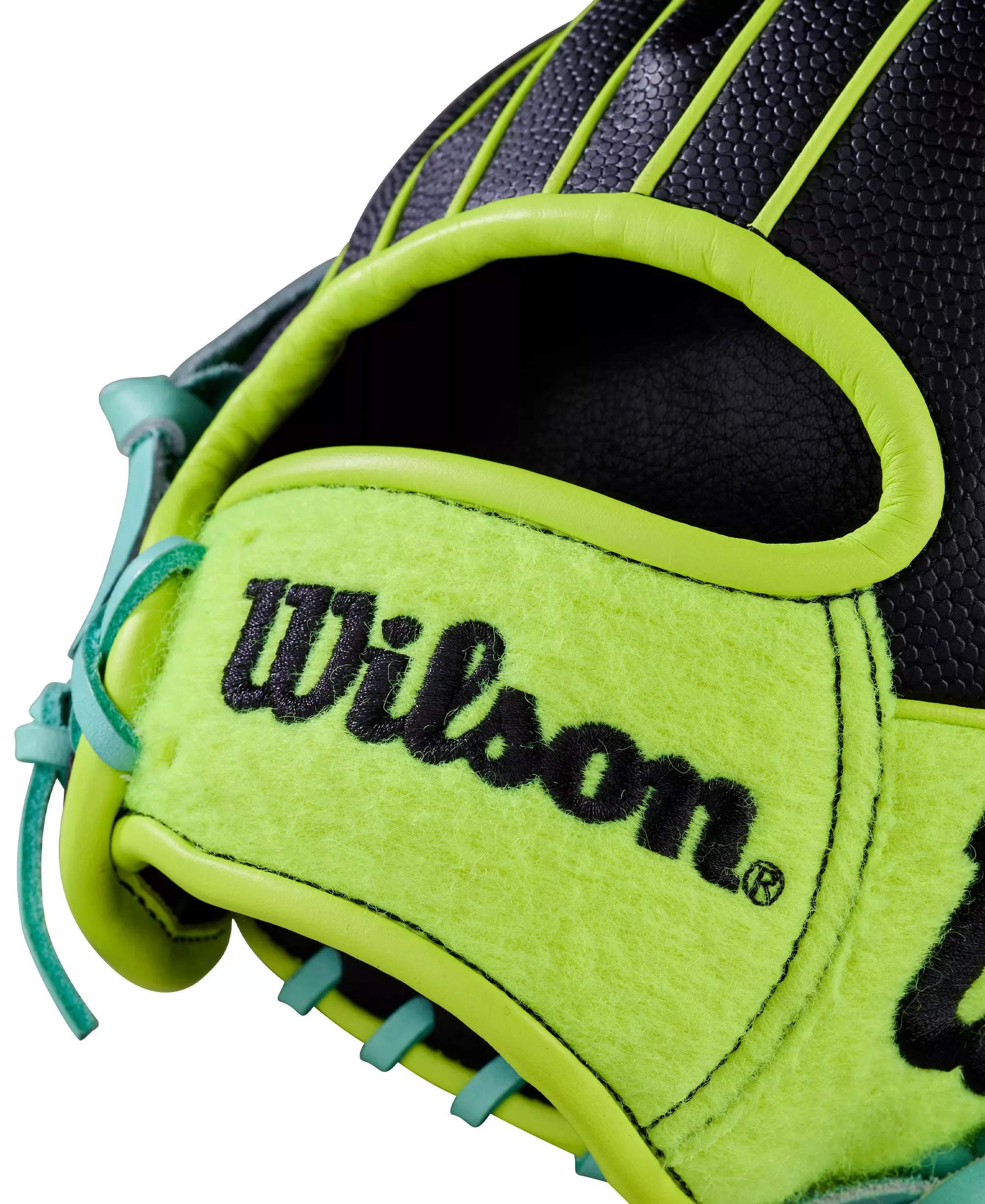 Wilson A2000 1786SS Series 11.5" Baseball Fielders Glove - Black/Optic/Seafoam - BLACK/OPTIC/SEAFOAM