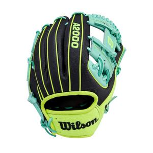 Wilson A2000 1786SS Series 11.5" Baseball Fielders Glove - Black/Optic/Seafoam