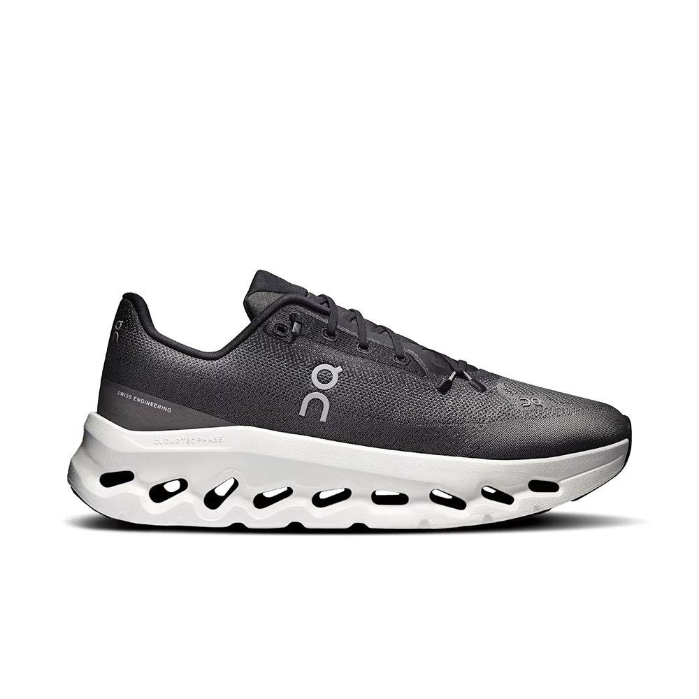 On Cloudtilt "Black/Asphalt" Men's Shoe - BLACK/GREY Thumbnail View 1