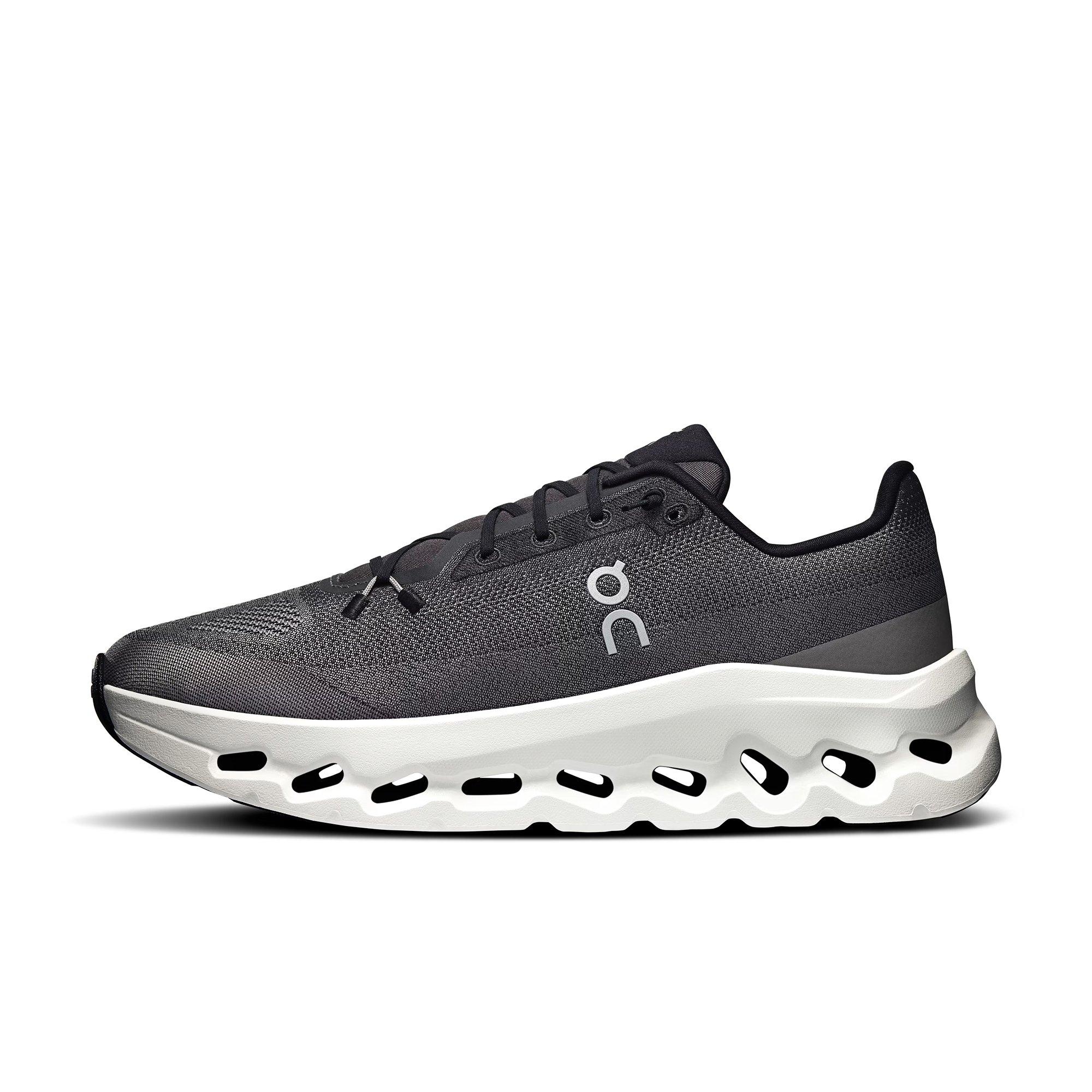 On Cloudtilt "Black/Asphalt" Men's Shoe - BLACK/GREY Thumbnail View 2