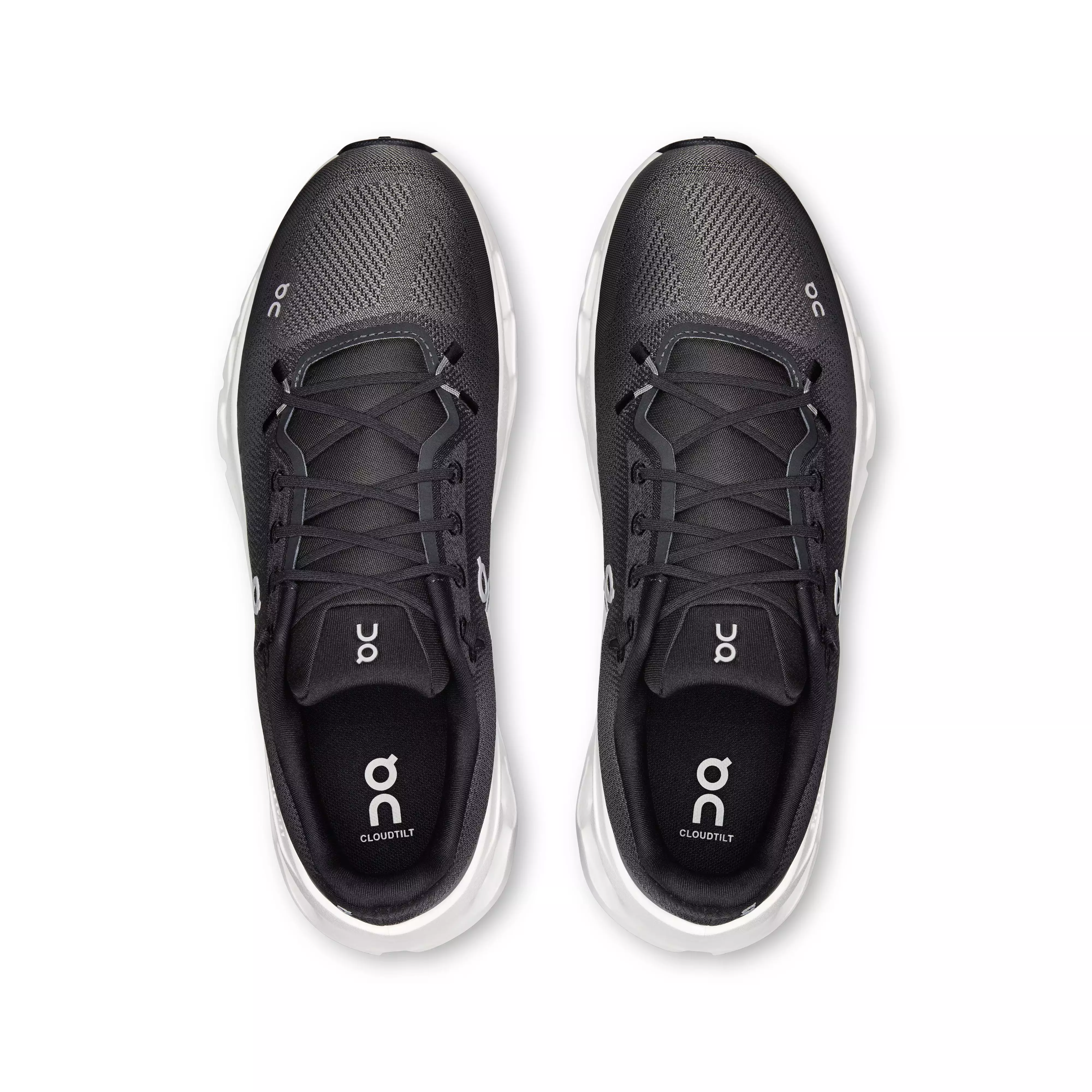 On Cloudtilt "Black/Asphalt" Men's Shoe - BLACK/GREY
