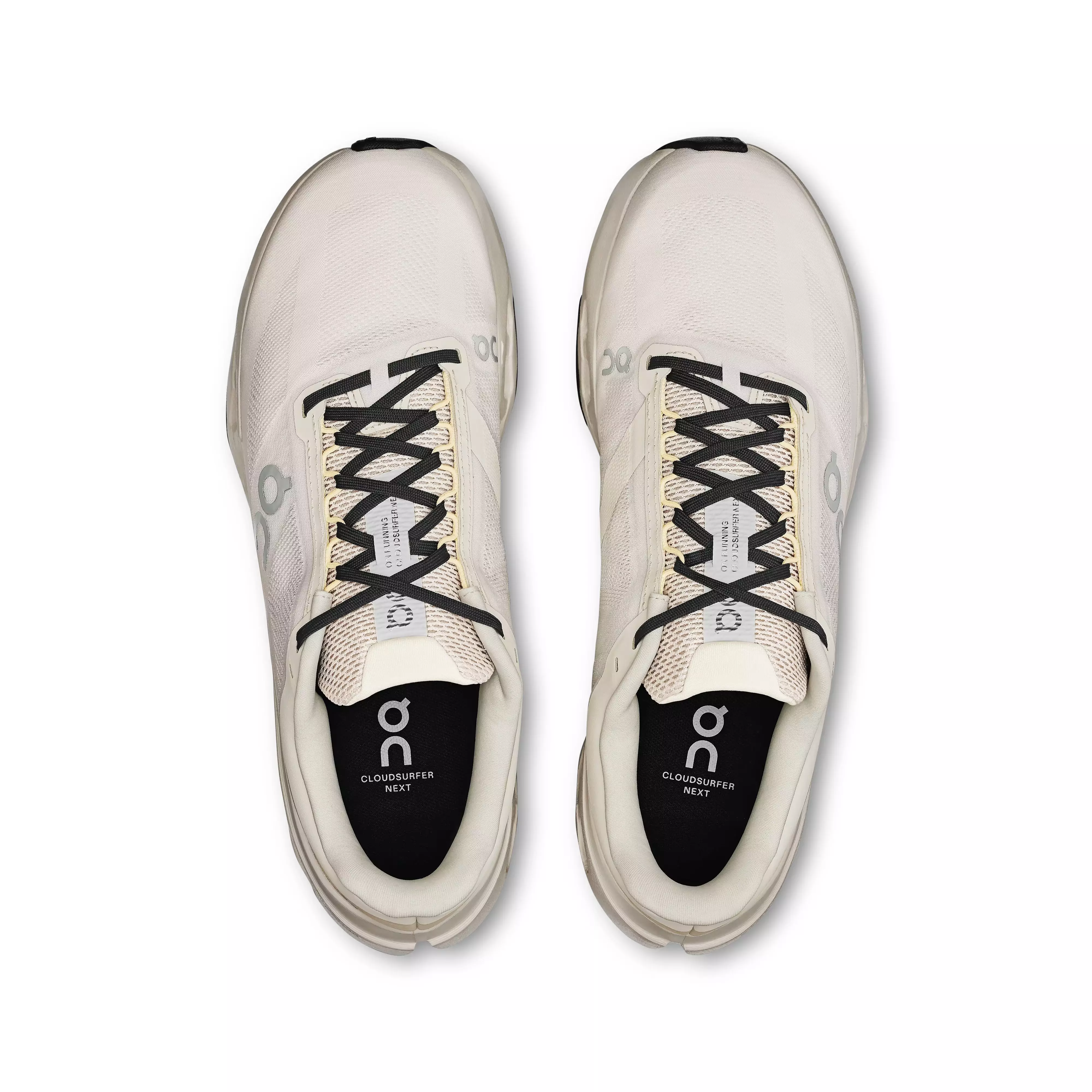 On Cloudsurfer Next "Ivory/Silver" Men's Shoe - WHITE/SILVER